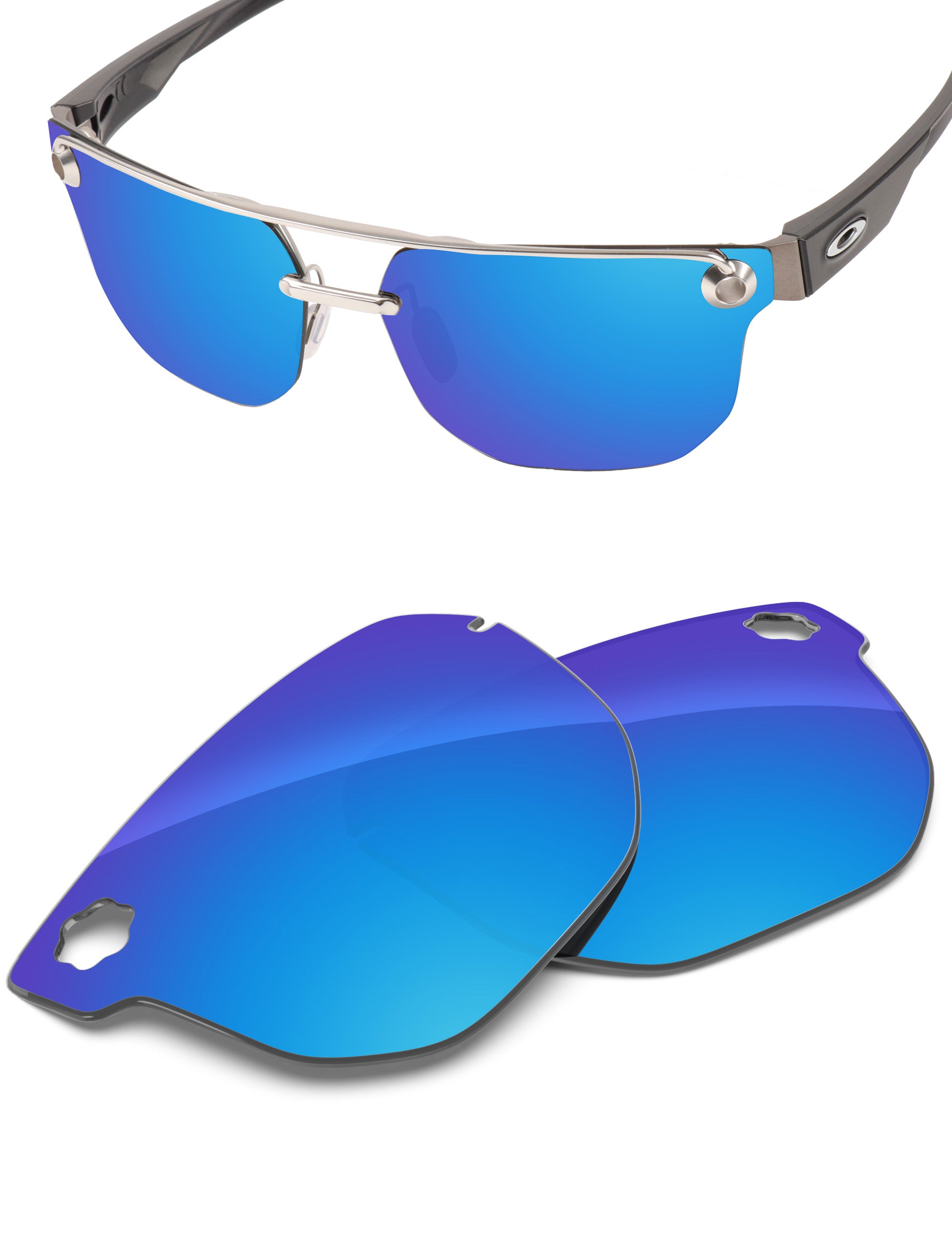 Sky Blue FlashMirror™-Non-Polarized