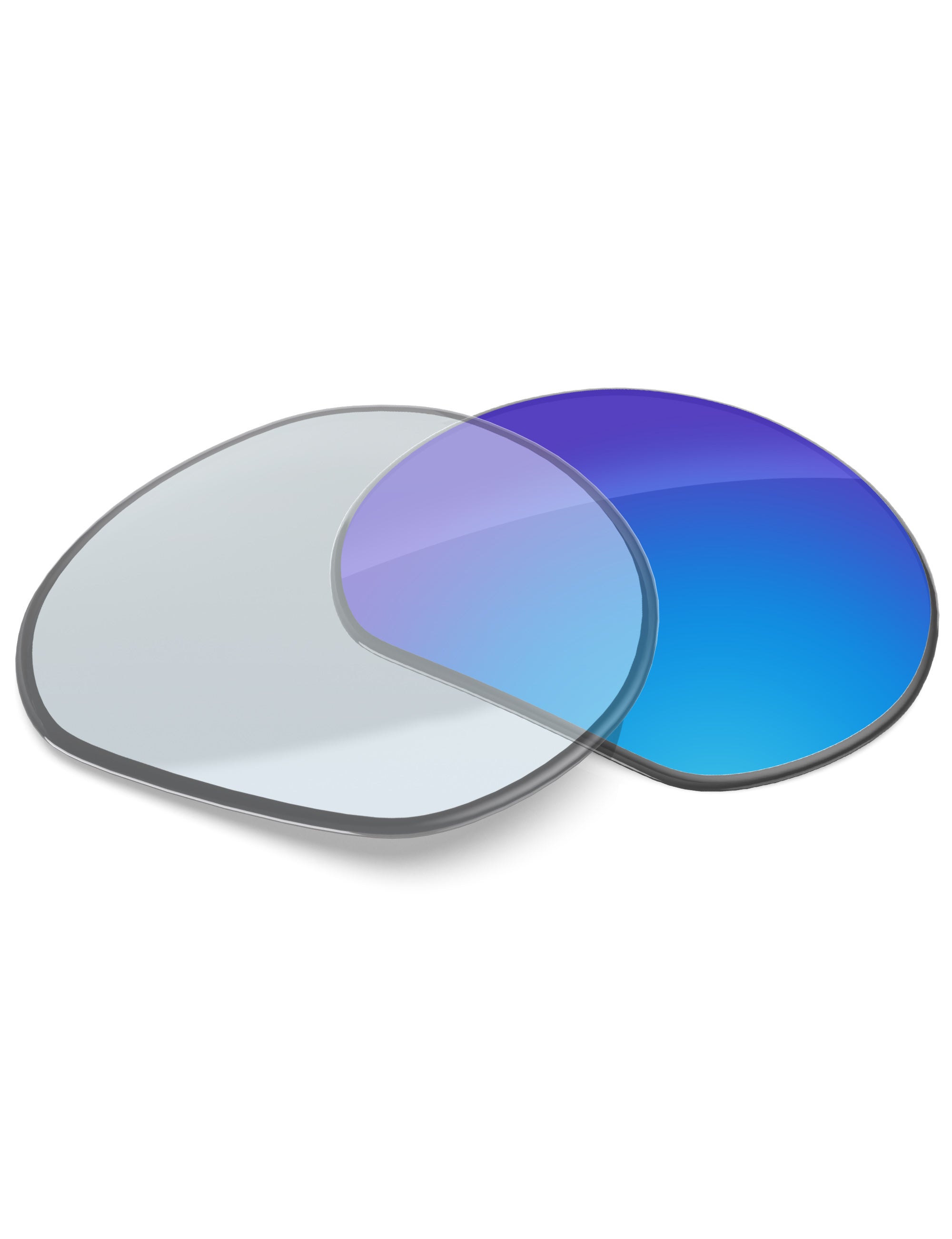 Sky Blue FlashMirror™ Photochromic-Non-Polarized