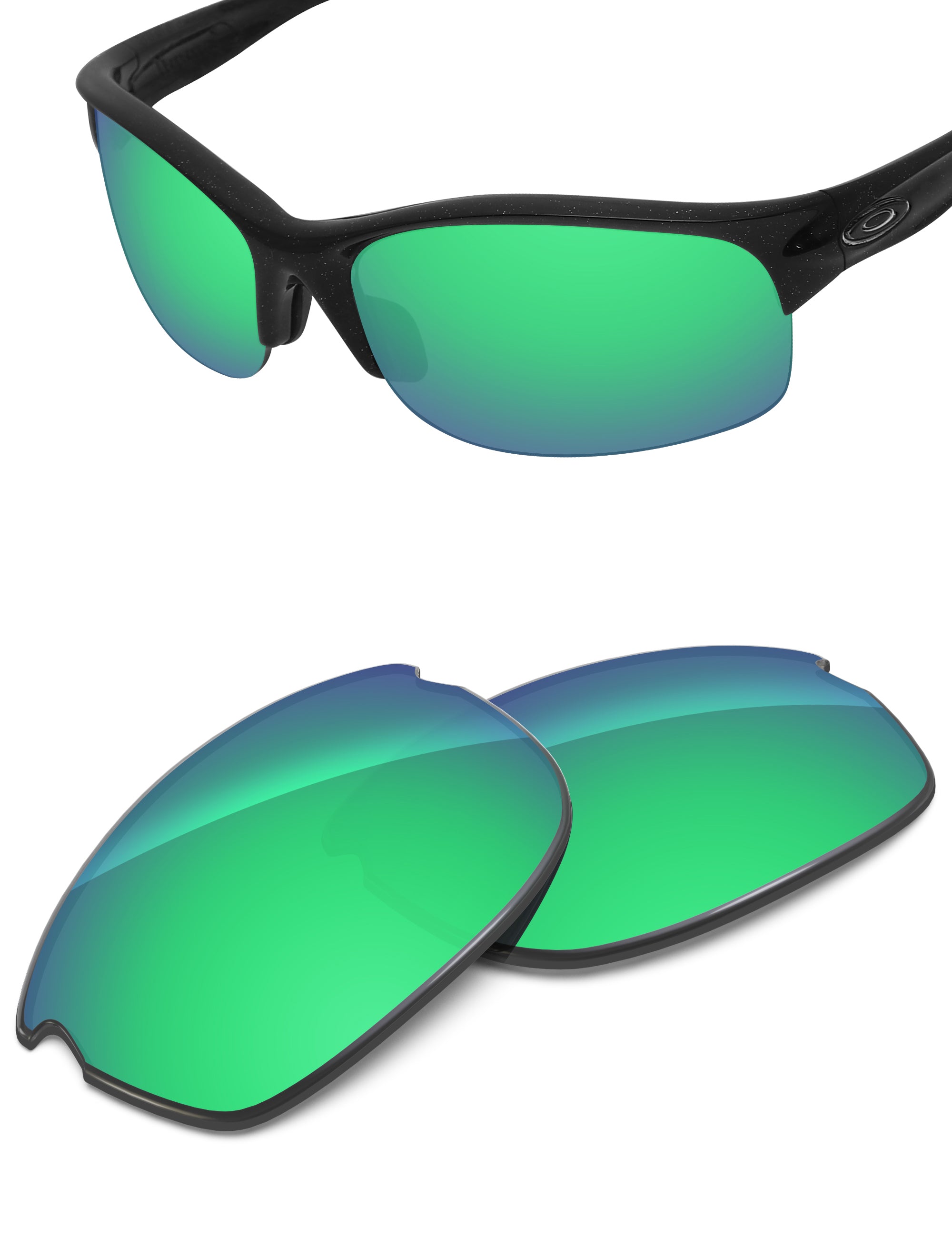 Emerald Green FlashMirror™-Non-Polarized