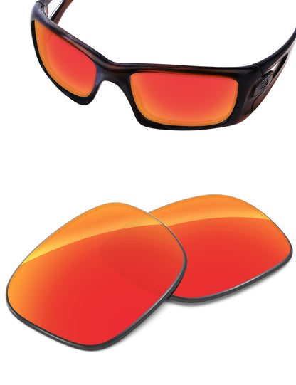 Fire Red FlashMirror™-Non-Polarized