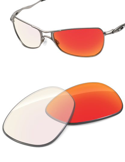 Fire Red FlashMirror™ Photochromic-Non-Polarized