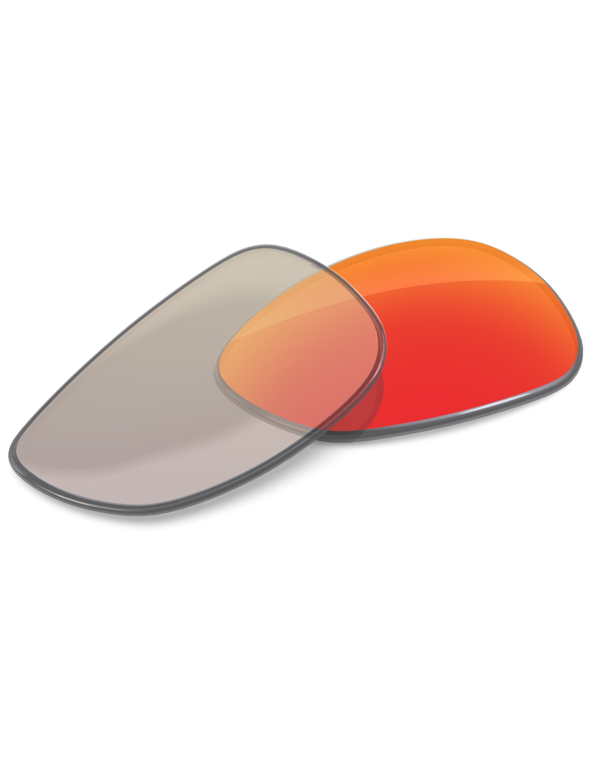 Fire Red FlashMirror™ Photochromic-Non-Polarized