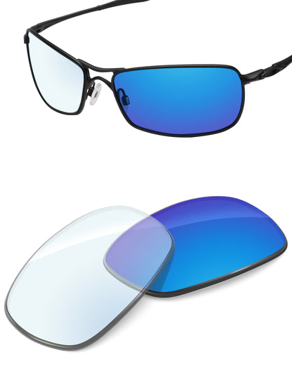 Sky Blue FlashMirror™ Photochromic-Non-Polarized