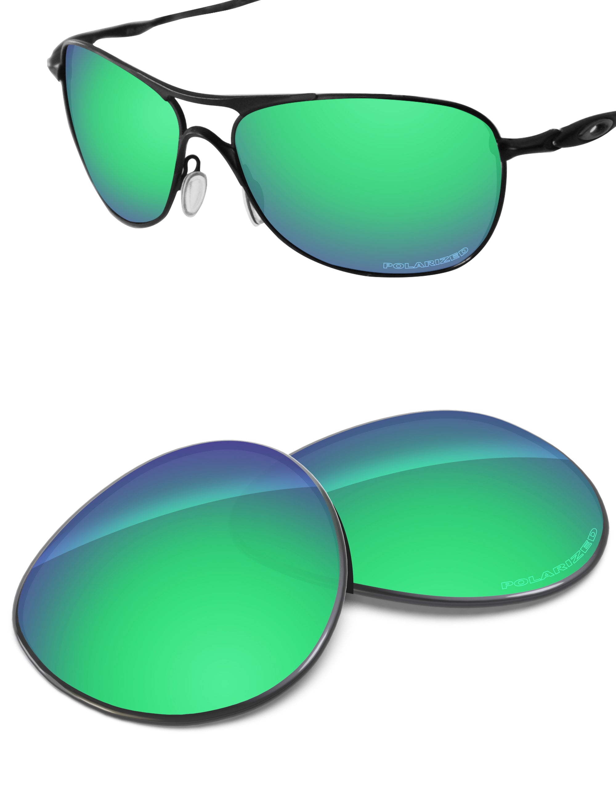 Emerald Green FlashMirror�?Polarized