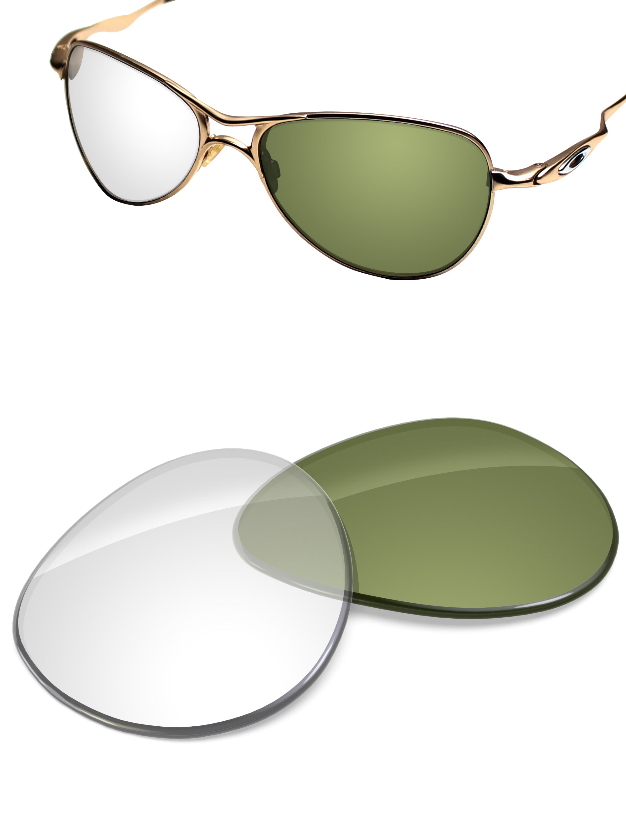 Adapt Green Photochromic Blue Light Blocking-Non-Polarized