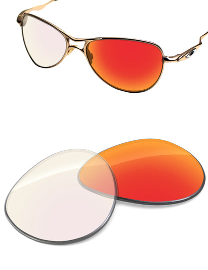 Fire Red FlashMirror™ Photochromic-Non-Polarized