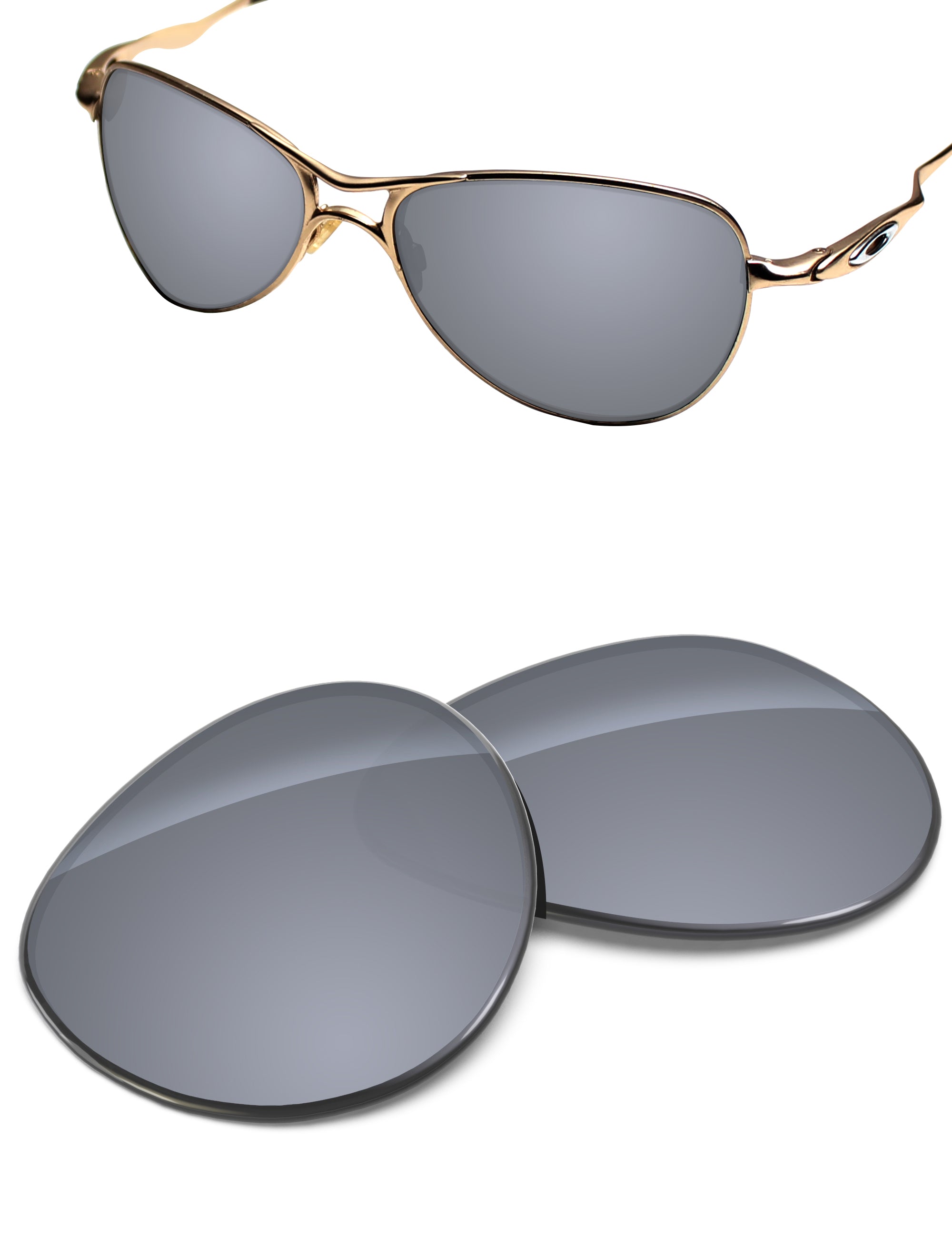 Silver Metallic FlashMirror™-Non-Polarized