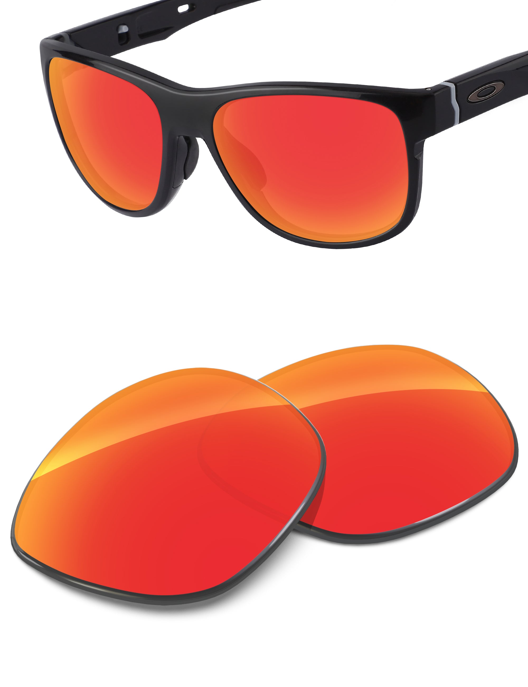 Fire Red FlashMirror™-Non-Polarized