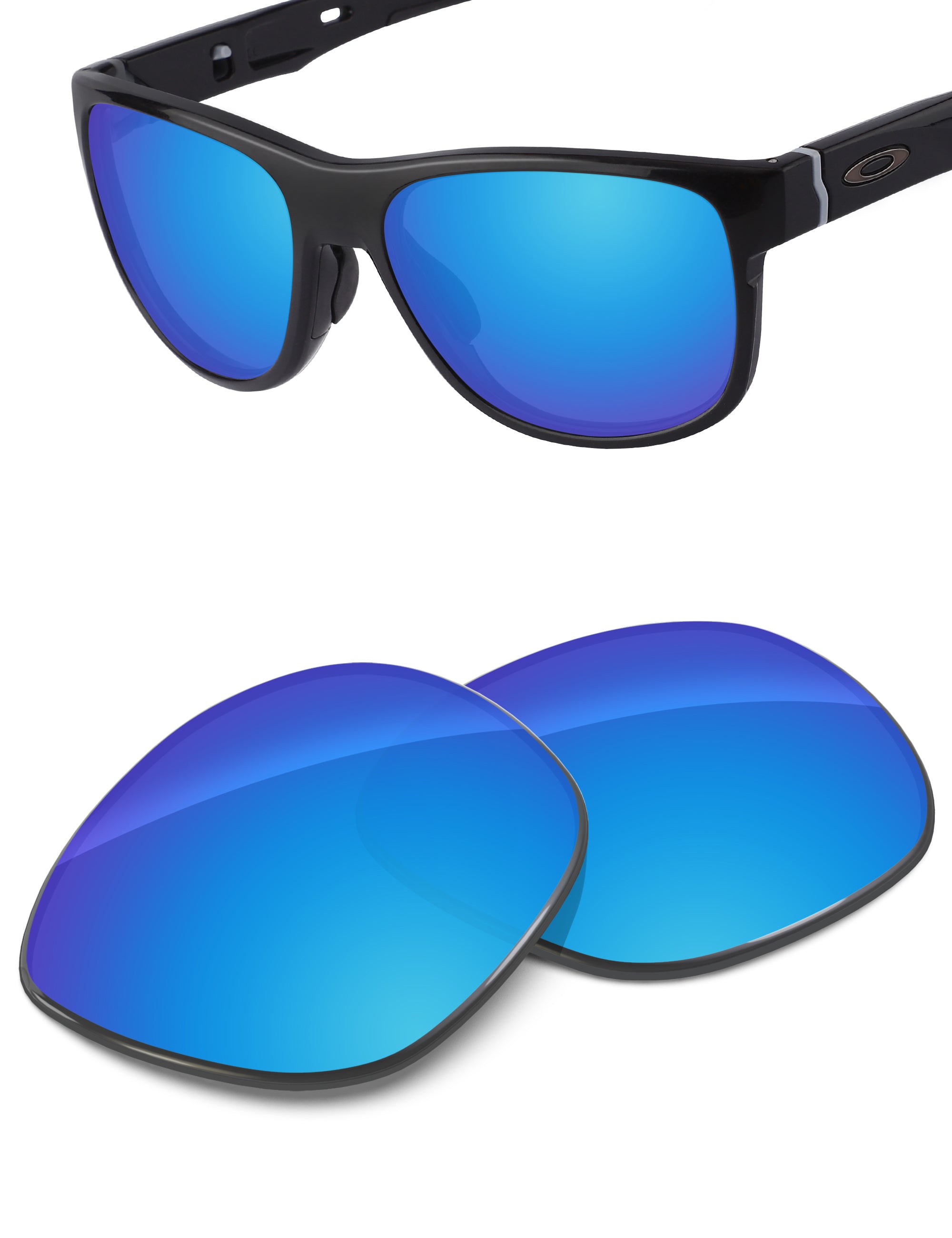 Sky Blue FlashMirror™-Non-Polarized