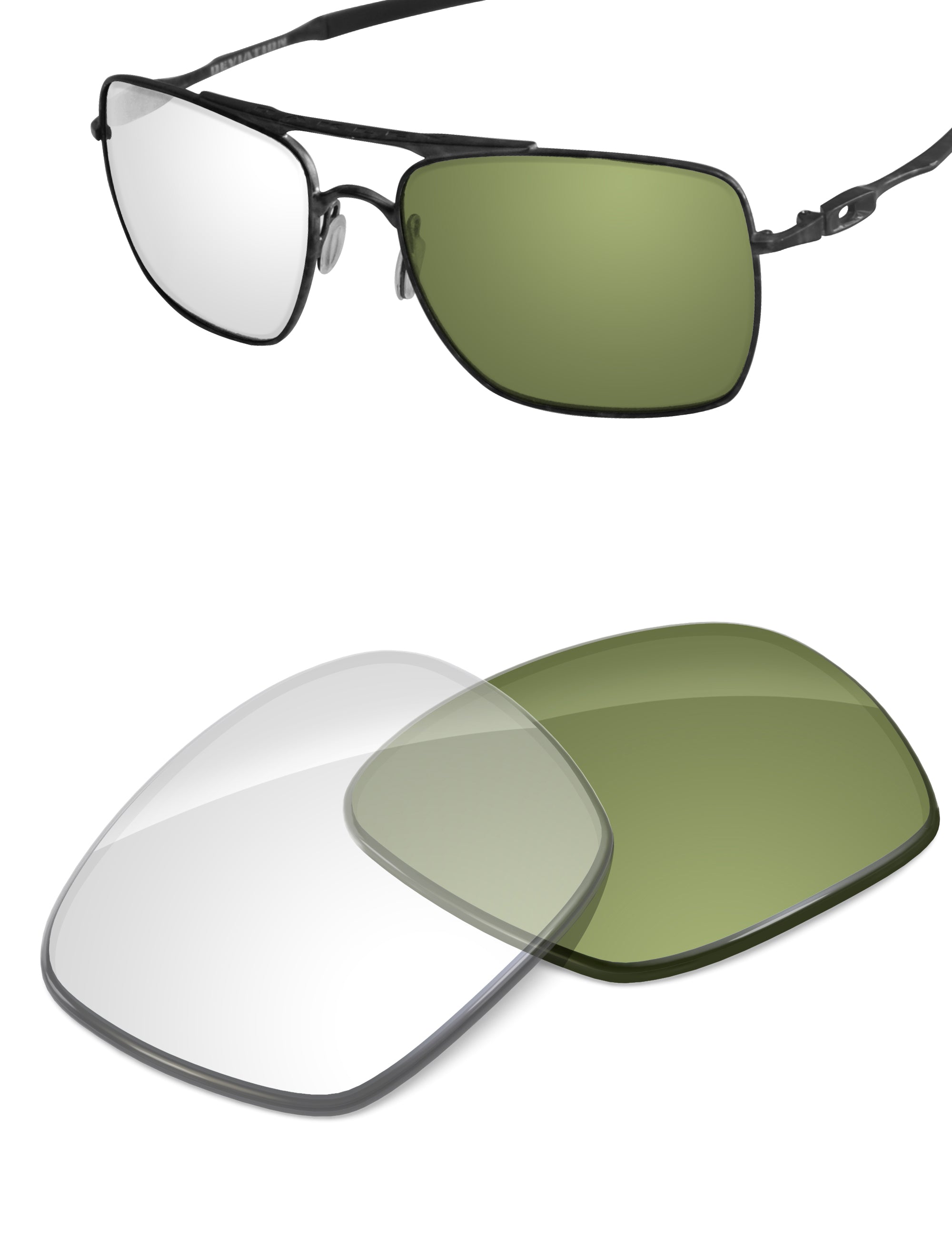 Adapt Green Photochromic Blue Light Blocking-Non-Polarized