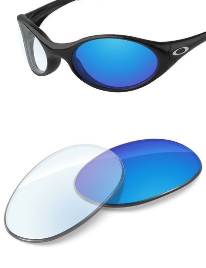 Sky Blue FlashMirror™ Photochromic-Non-Polarized