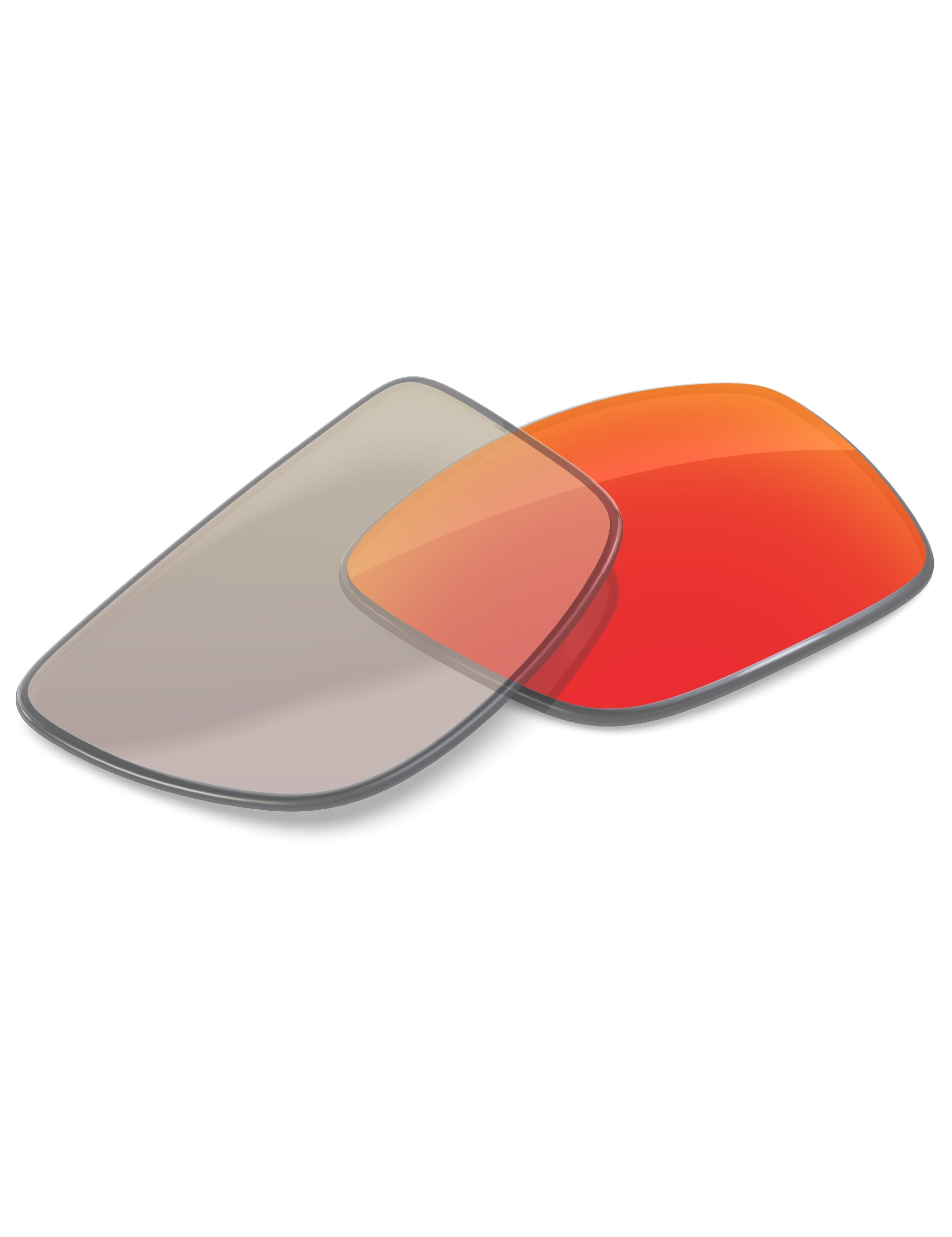Fire Red FlashMirror™ Photochromic-Non-Polarized