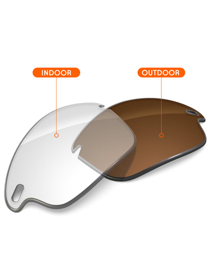 Adapt Brown Photochromic Blue Light Blocking-Non-Polarized