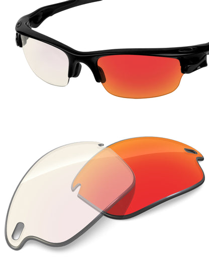Fire Red FlashMirror™ Photochromic-Non-Polarized