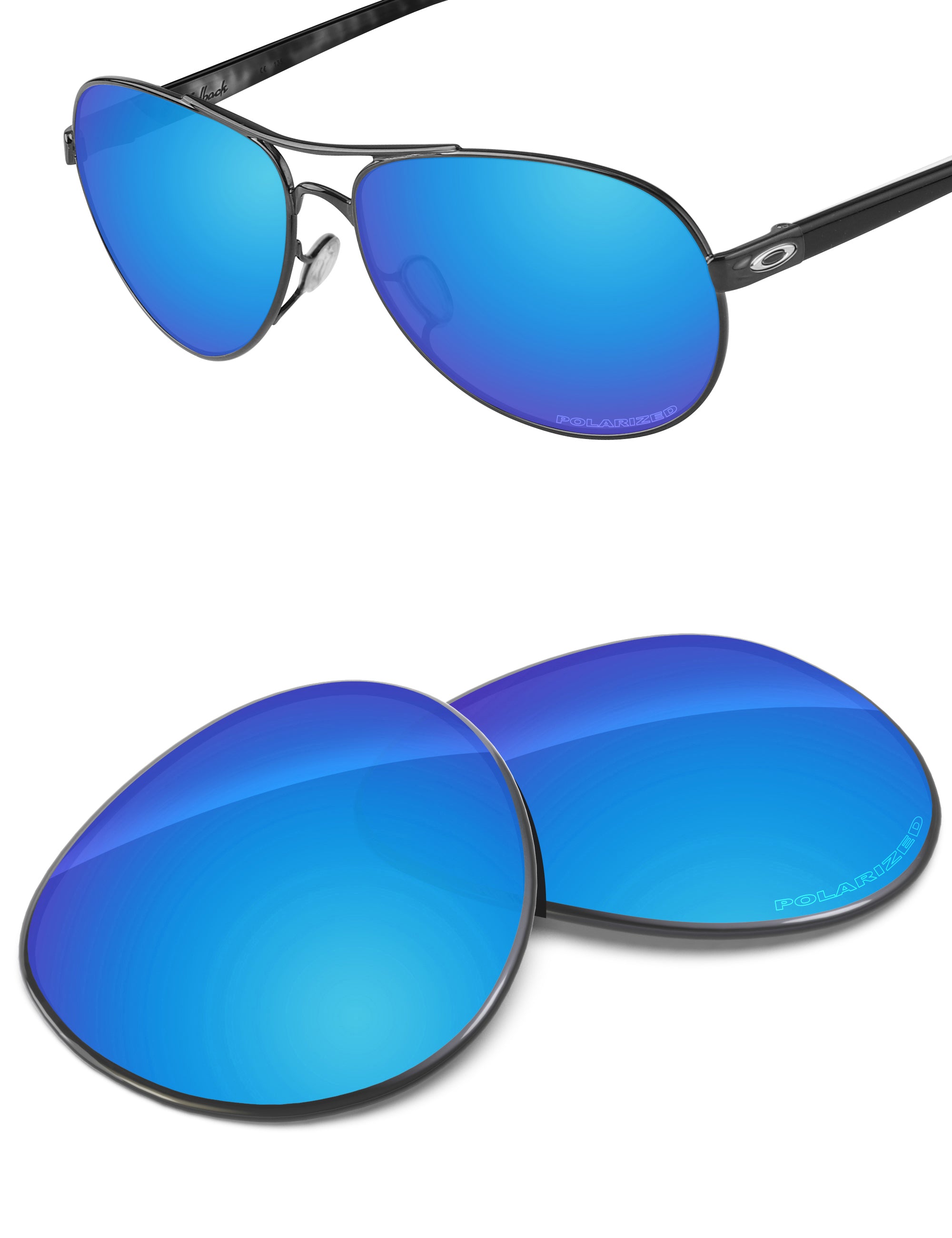 Sky Blue FlashMirror™-Polarized