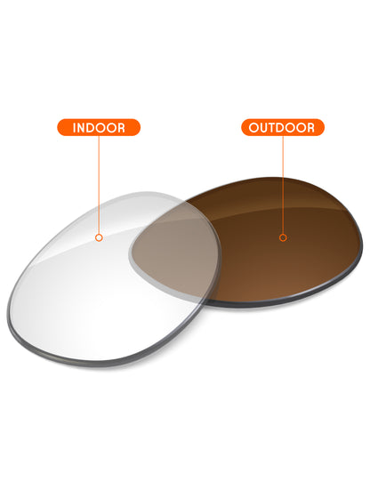 Adapt Brown Photochromic Blue Light Blocking-Non-Polarized