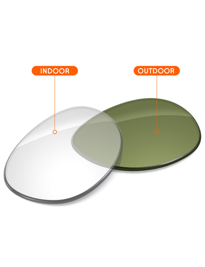 Adapt Green Photochromic Blue Light Blocking-Non-Polarized