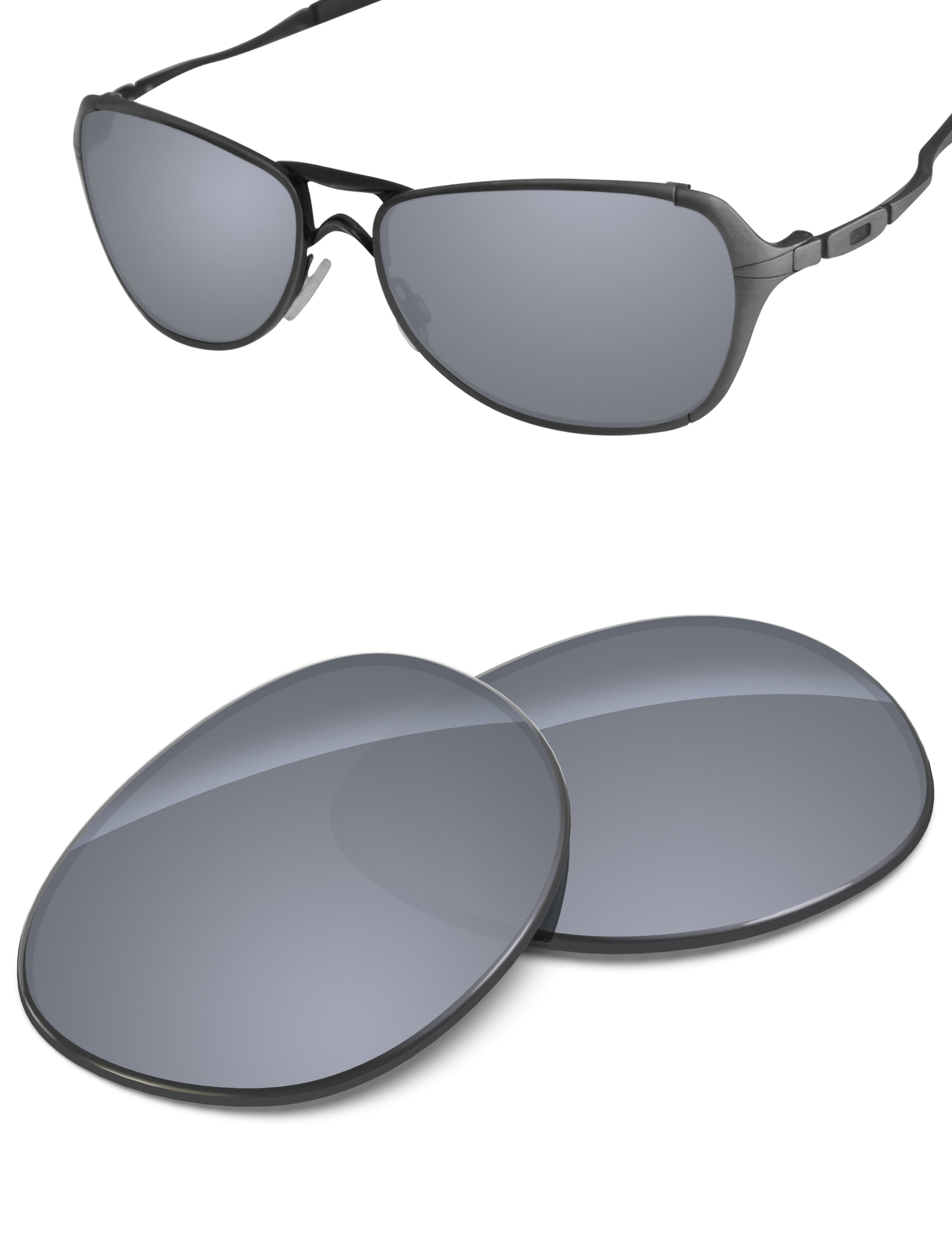 Silver Metallic FlashMirror™-Non-Polarized