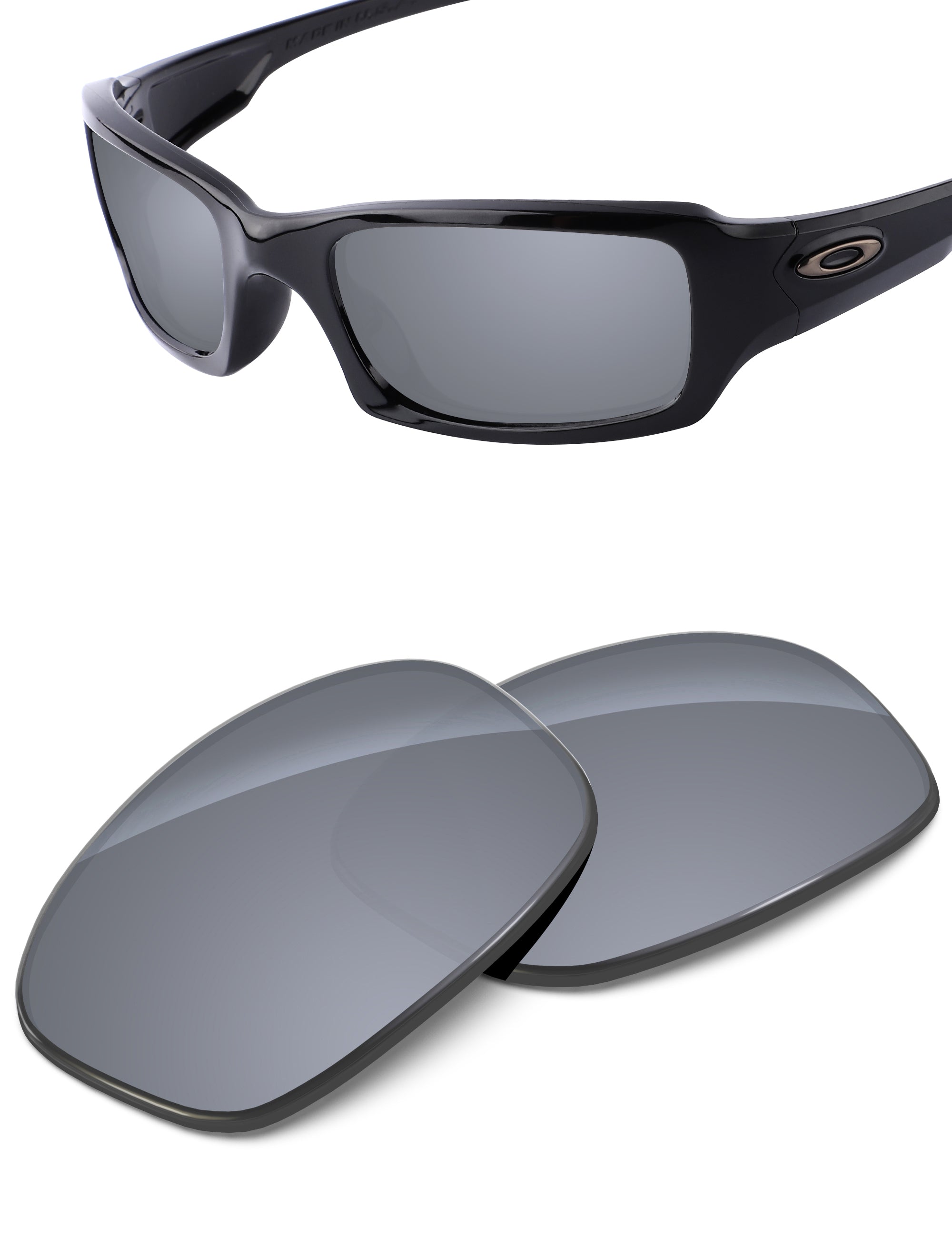 Silver Metallic FlashMirror™-Non-Polarized
