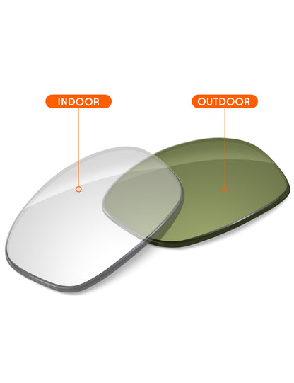 Adapt Green Photochromic Blue Light Blocking-Non-Polarized