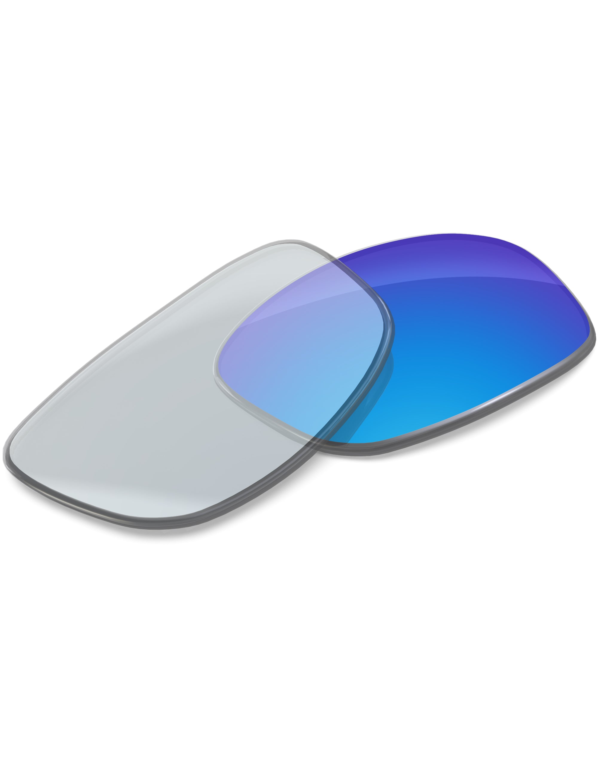 Sky Blue FlashMirror™ Photochromic-Non-Polarized