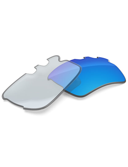 Sky Blue FlashMirror™ Photochromic-Non-Polarized