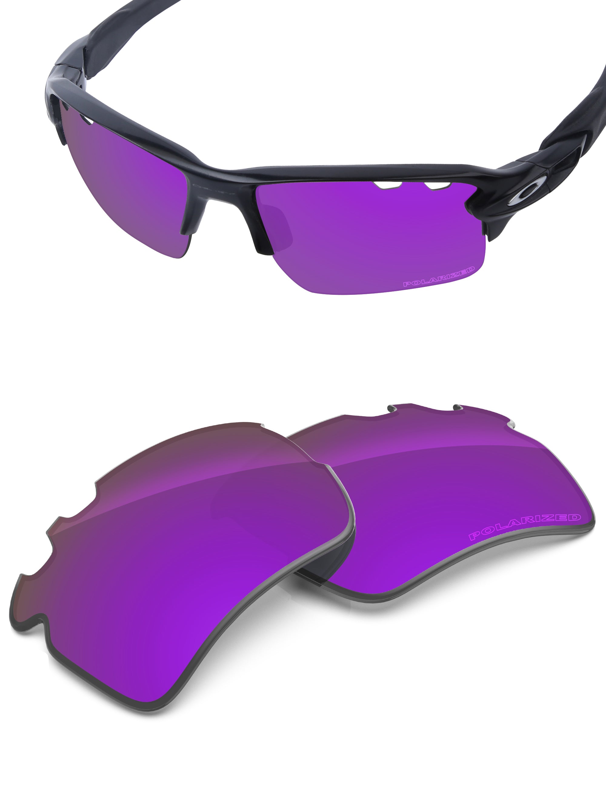 Plum Purple FlashMirror™-Polarized