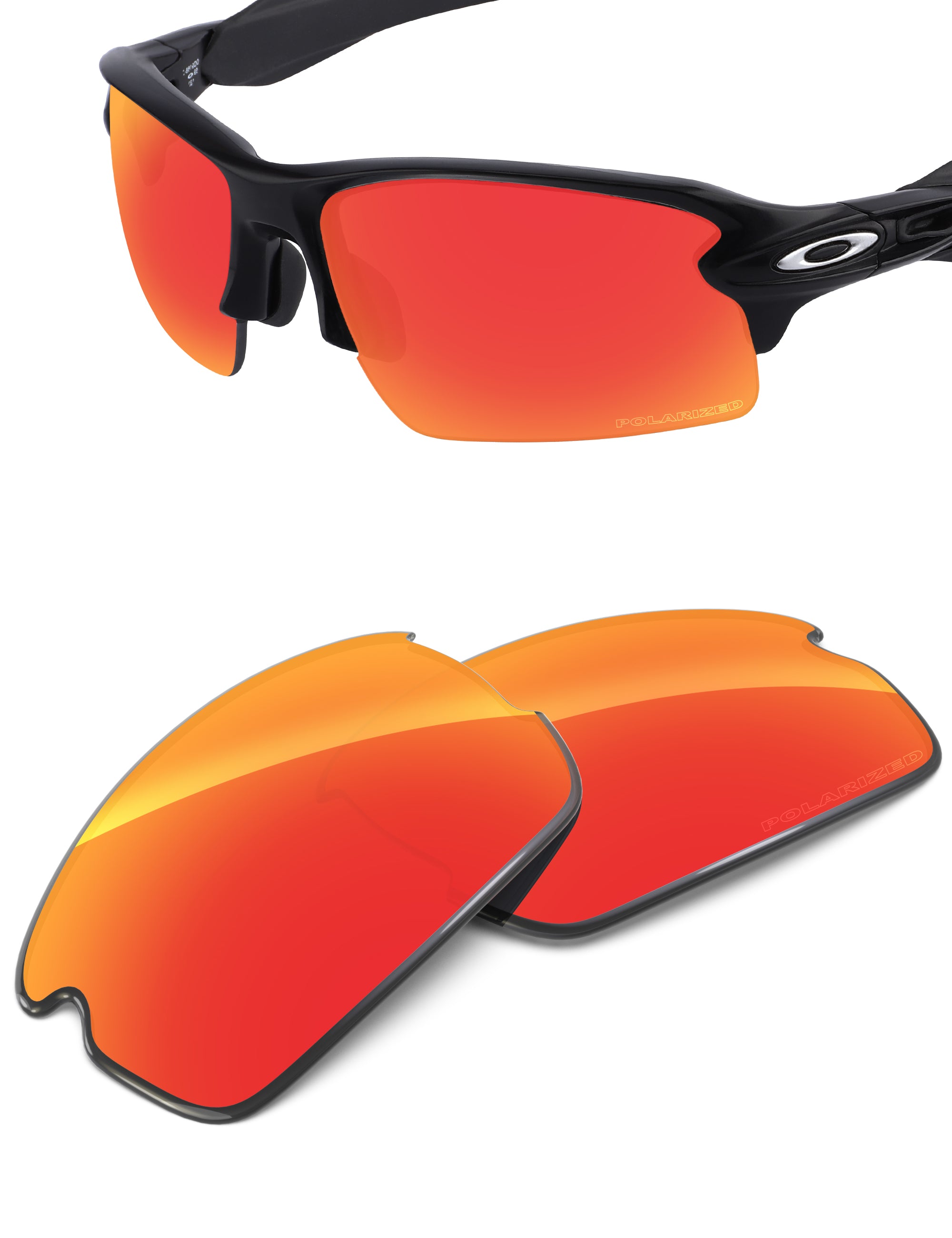 Fire Red FlashMirror™-Polarized