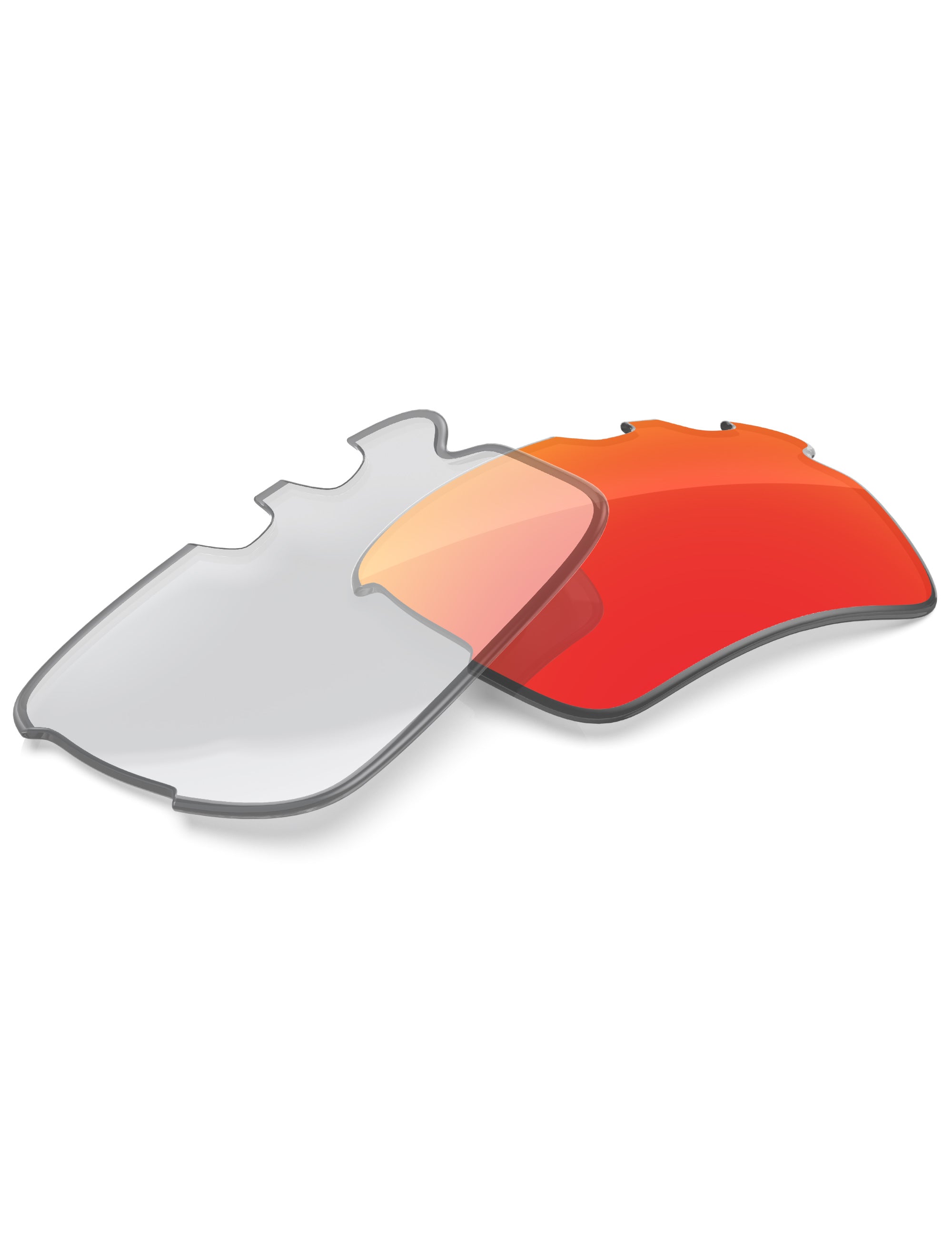 Fire Red FlashMirror™ Photochromic-Non-Polarized