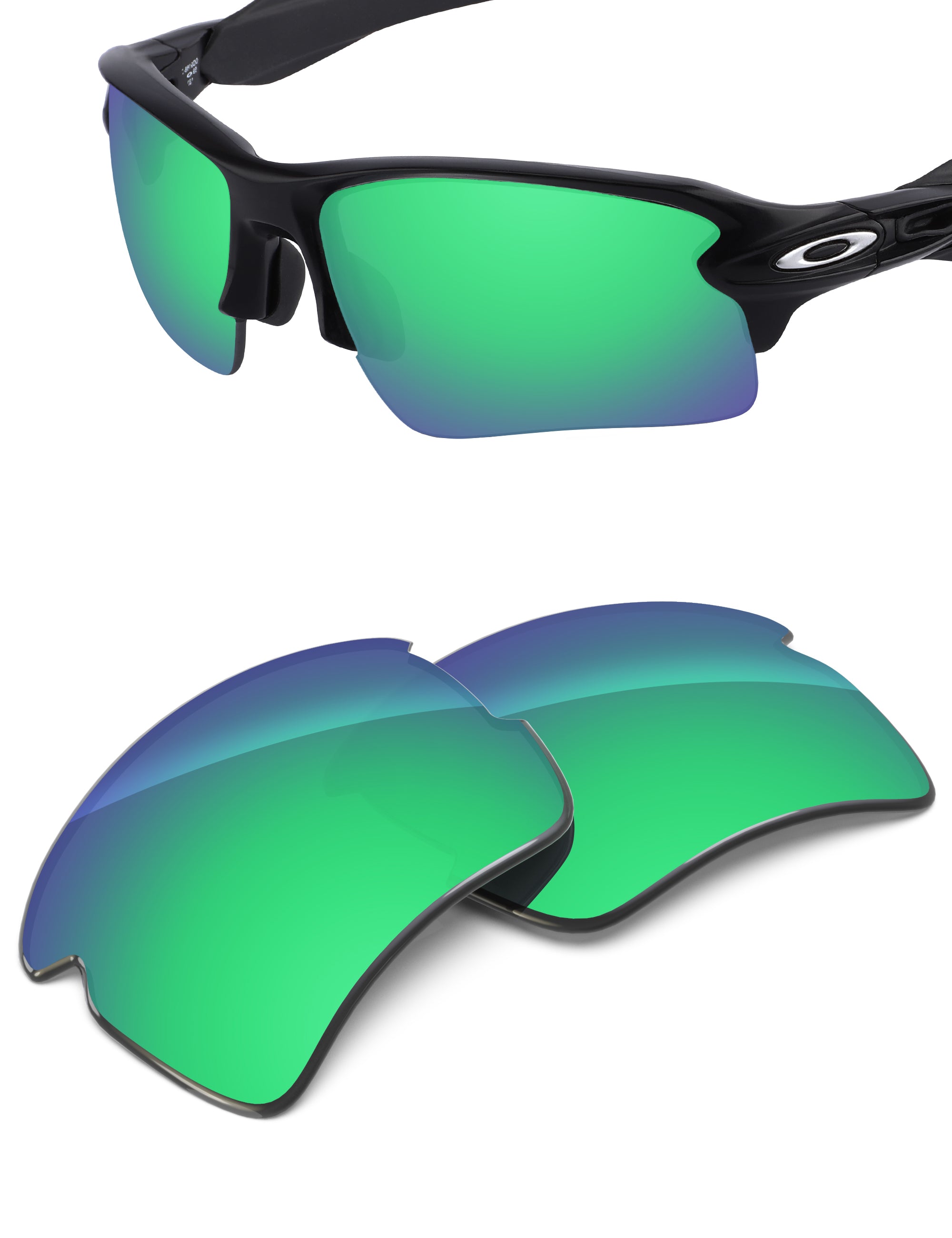 Emerald Green FlashMirror™-Non-Polarized
