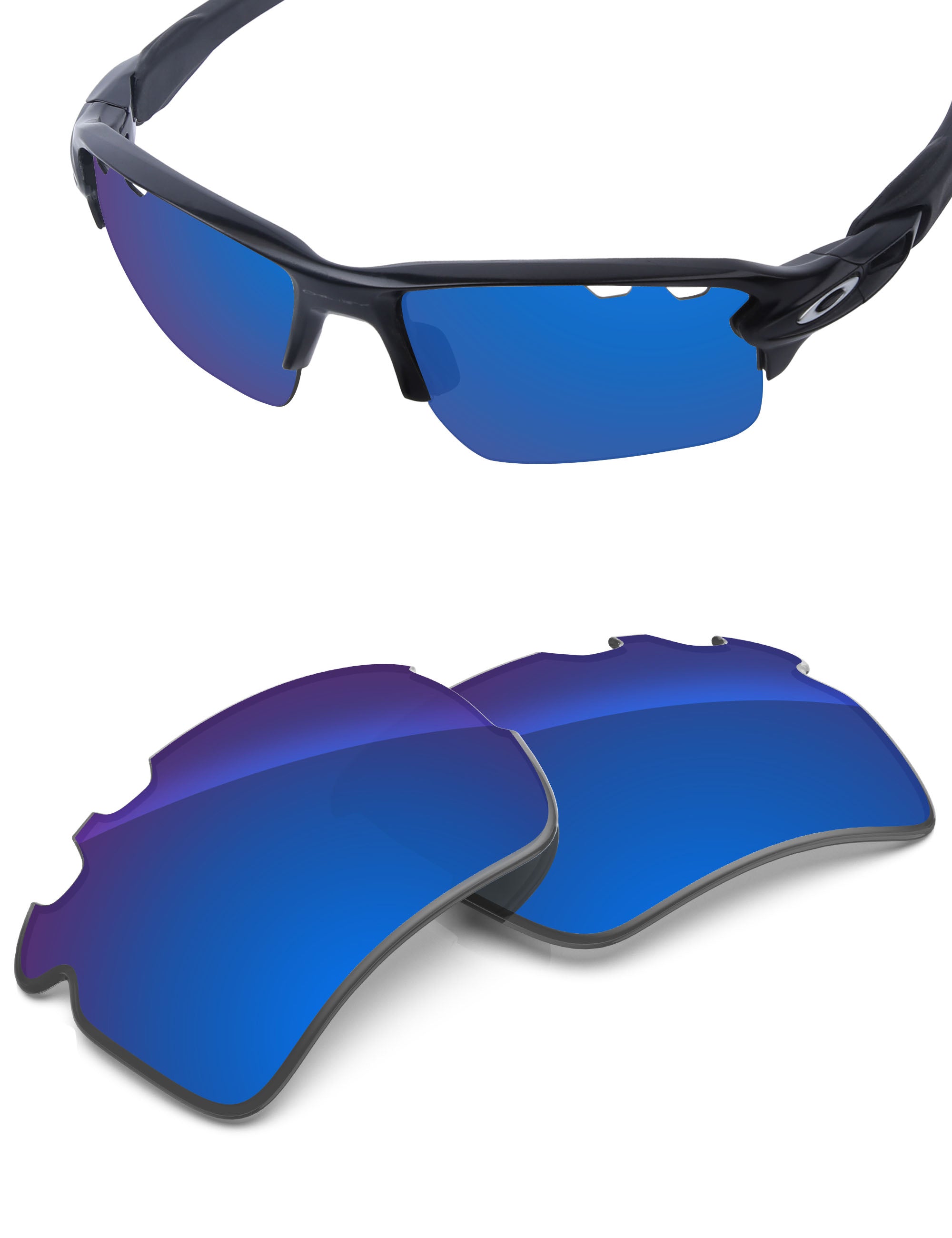 Sapphire Blue FlashMirror™-Non-Polarized