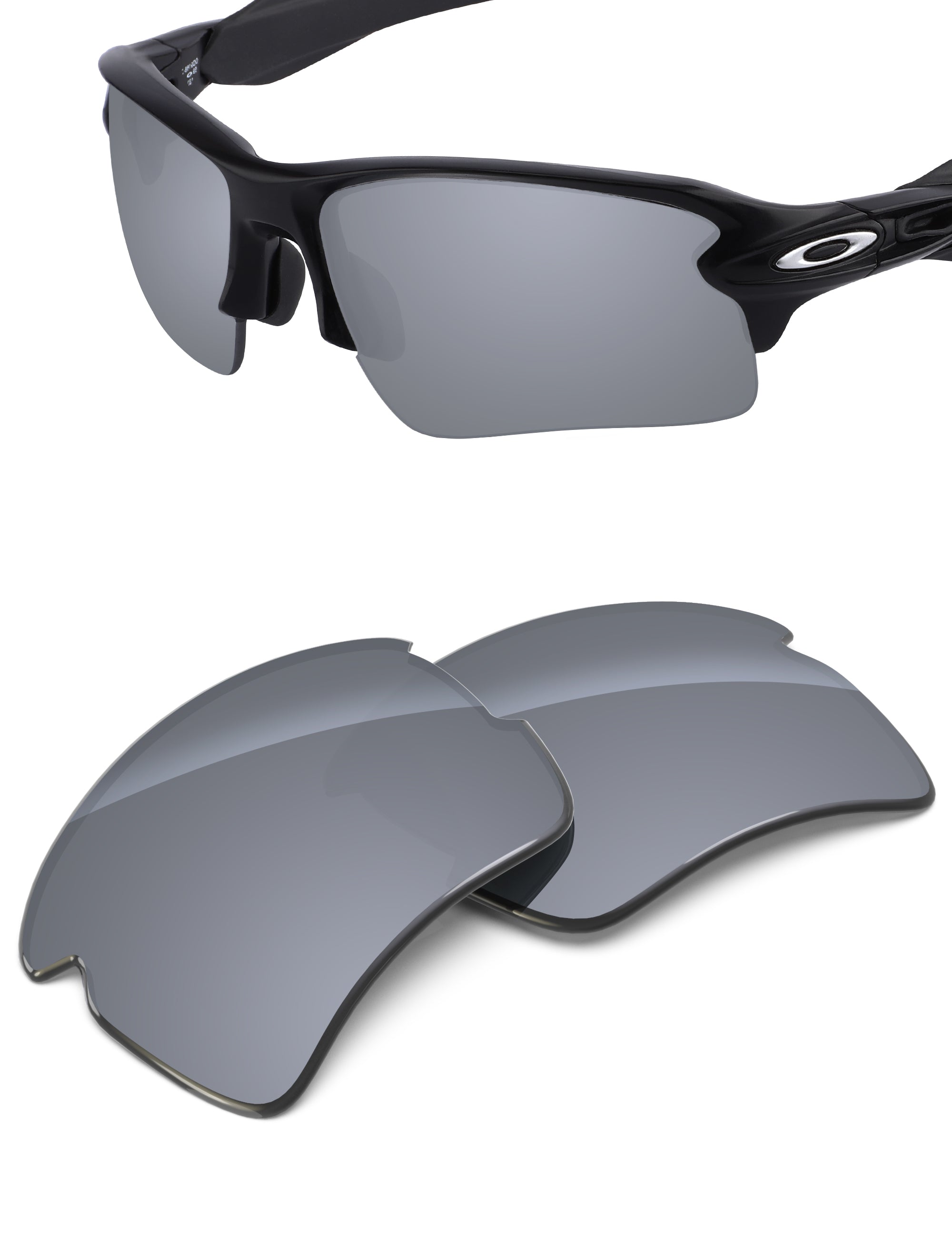 Silver Metallic FlashMirror™-Non-Polarized