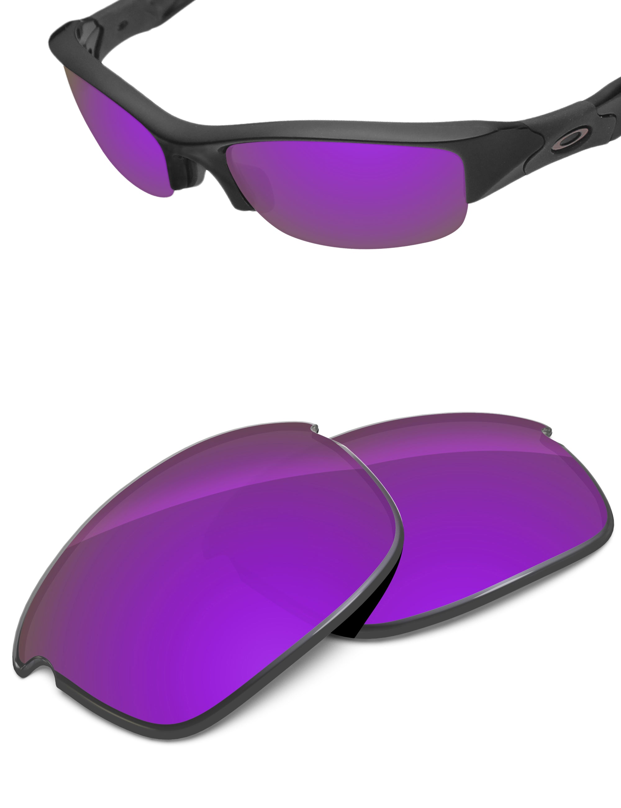 Plum Purple FlashMirror™-Non-Polarized