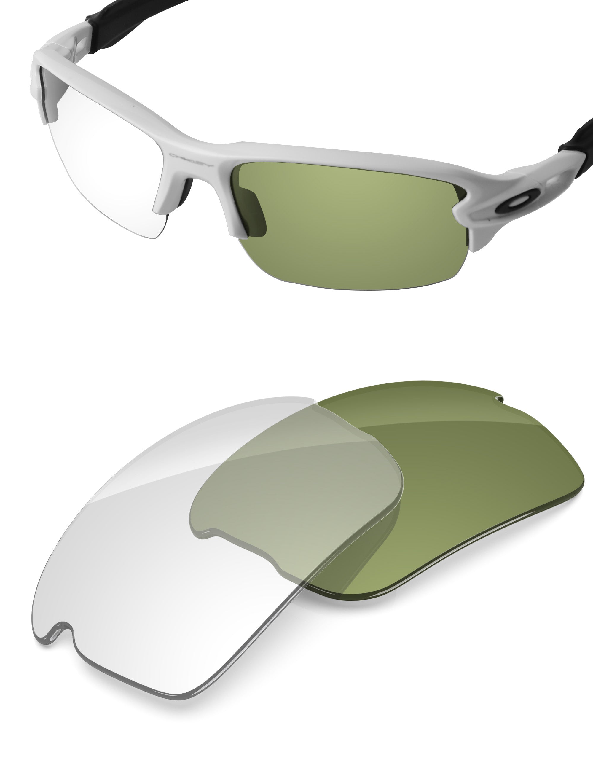 Adapt Green Photochromic Blue Light Blocking-Non-Polarized
