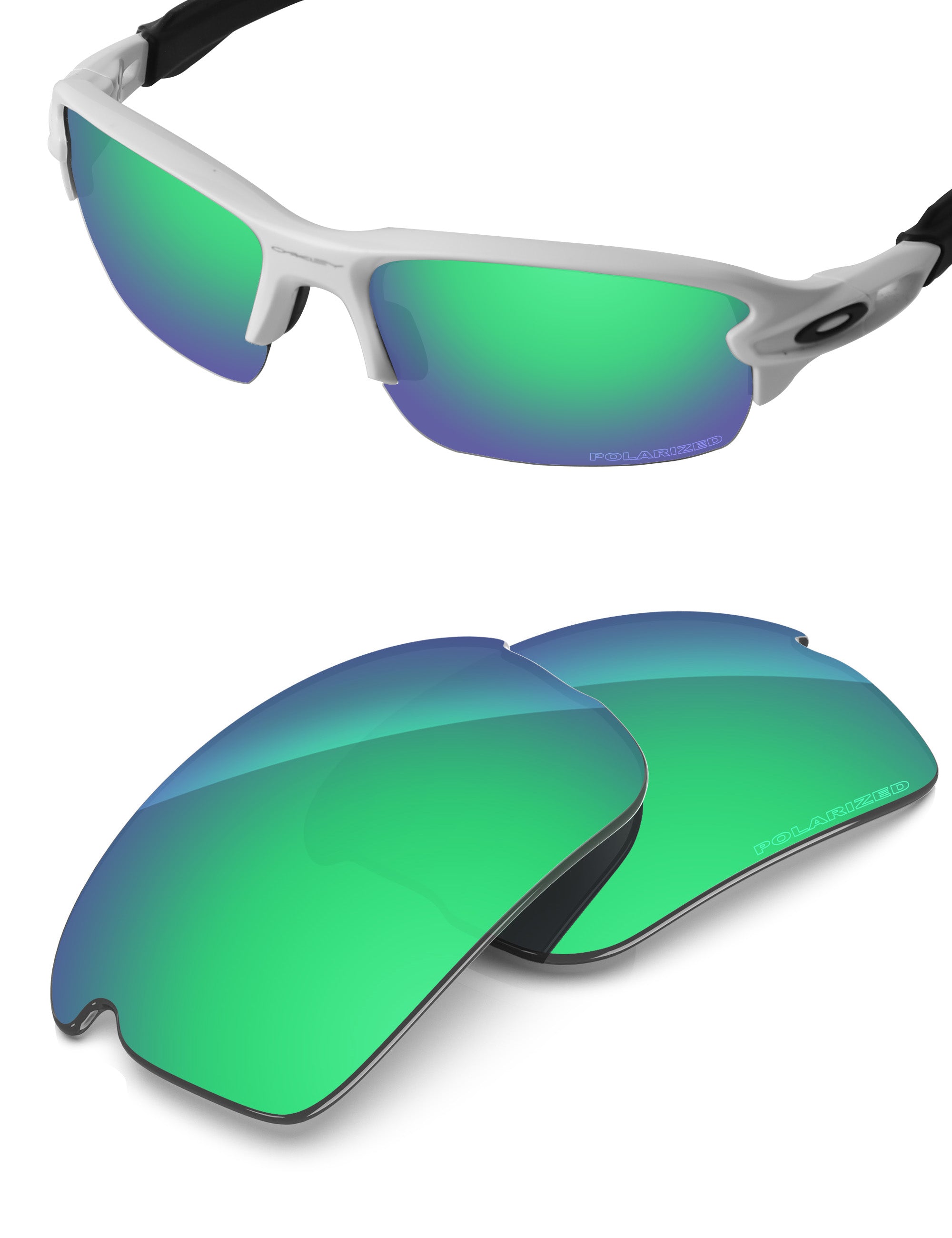 Emerald Green FlashMirror™-Polarized