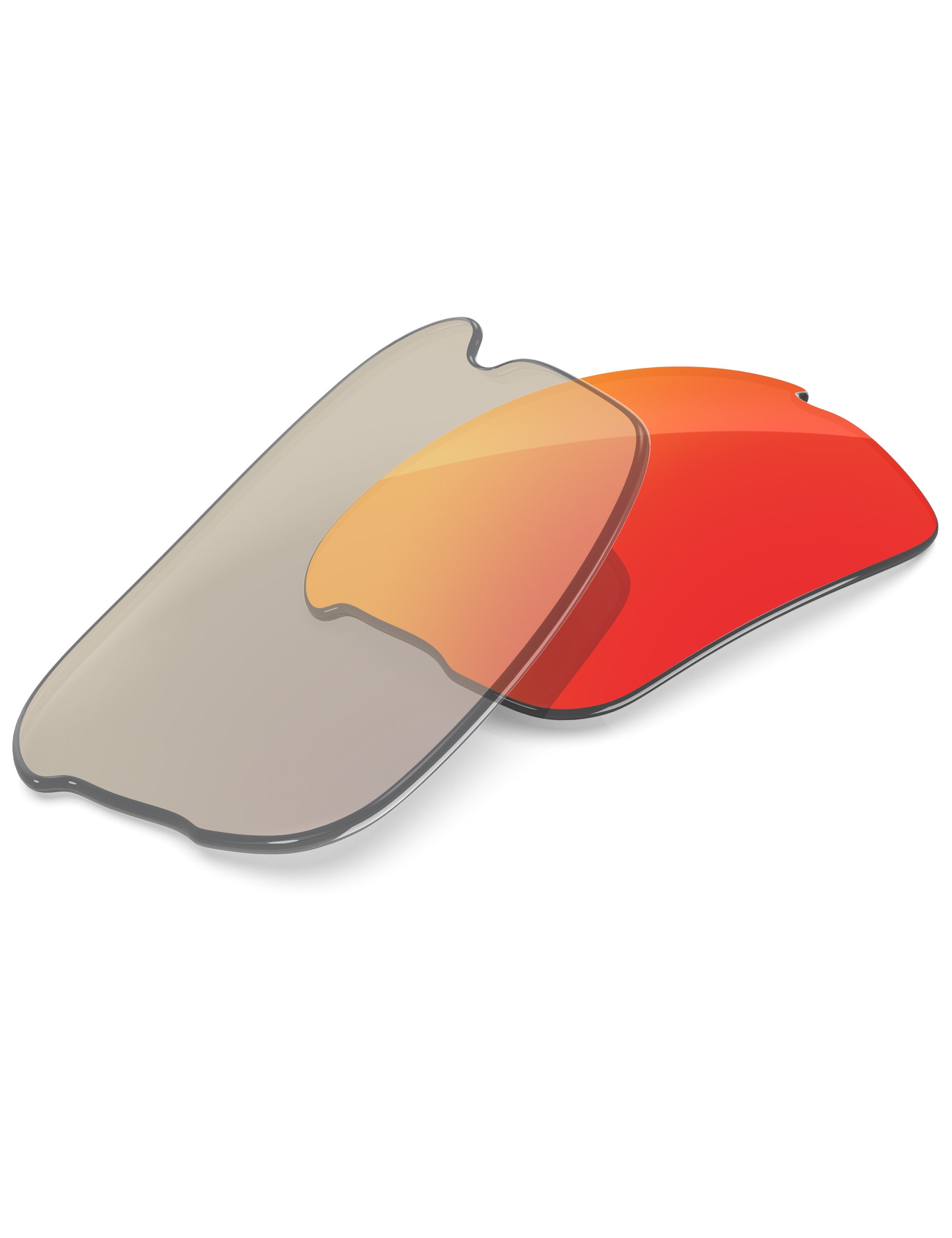 Fire Red FlashMirror™ Photochromic-Non-Polarized