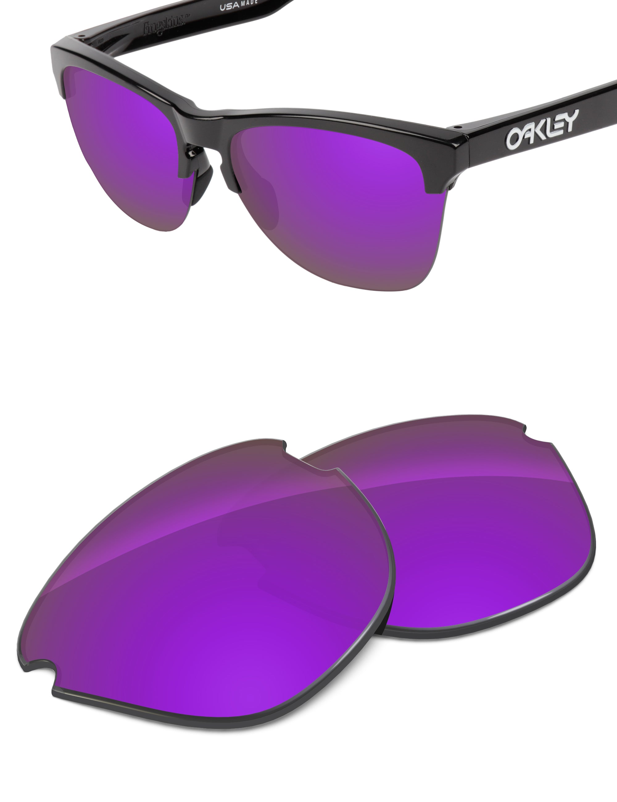 Plum Purple FlashMirror™-Non-Polarized