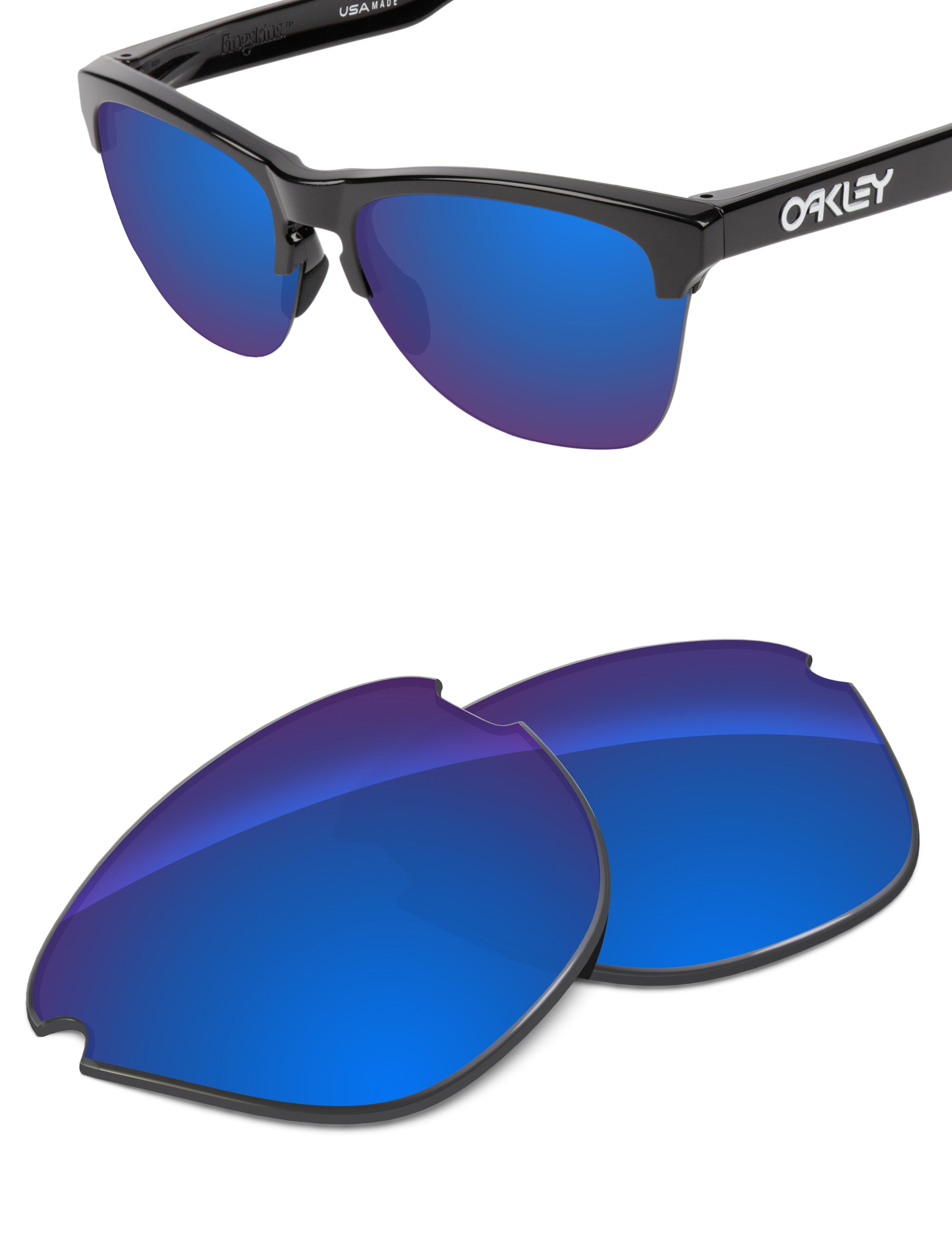 Sapphire Blue FlashMirror™-Non-Polarized