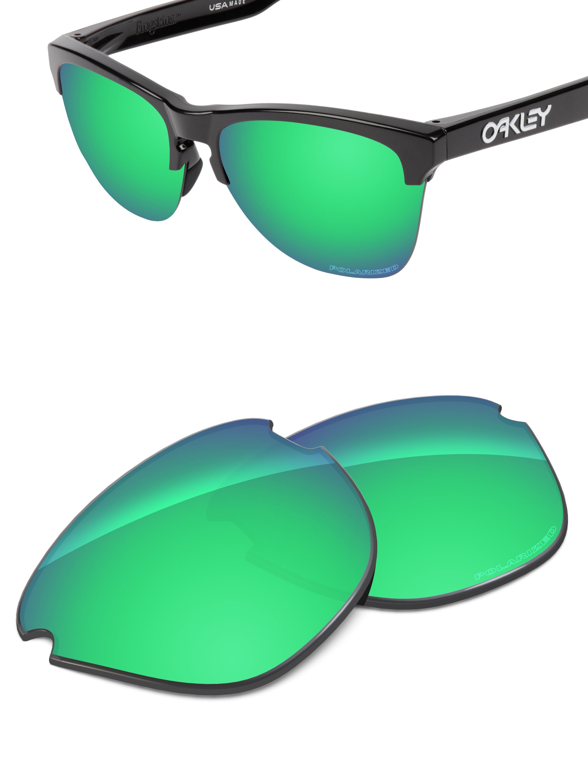 Emerald Green FlashMirror™-Polarized