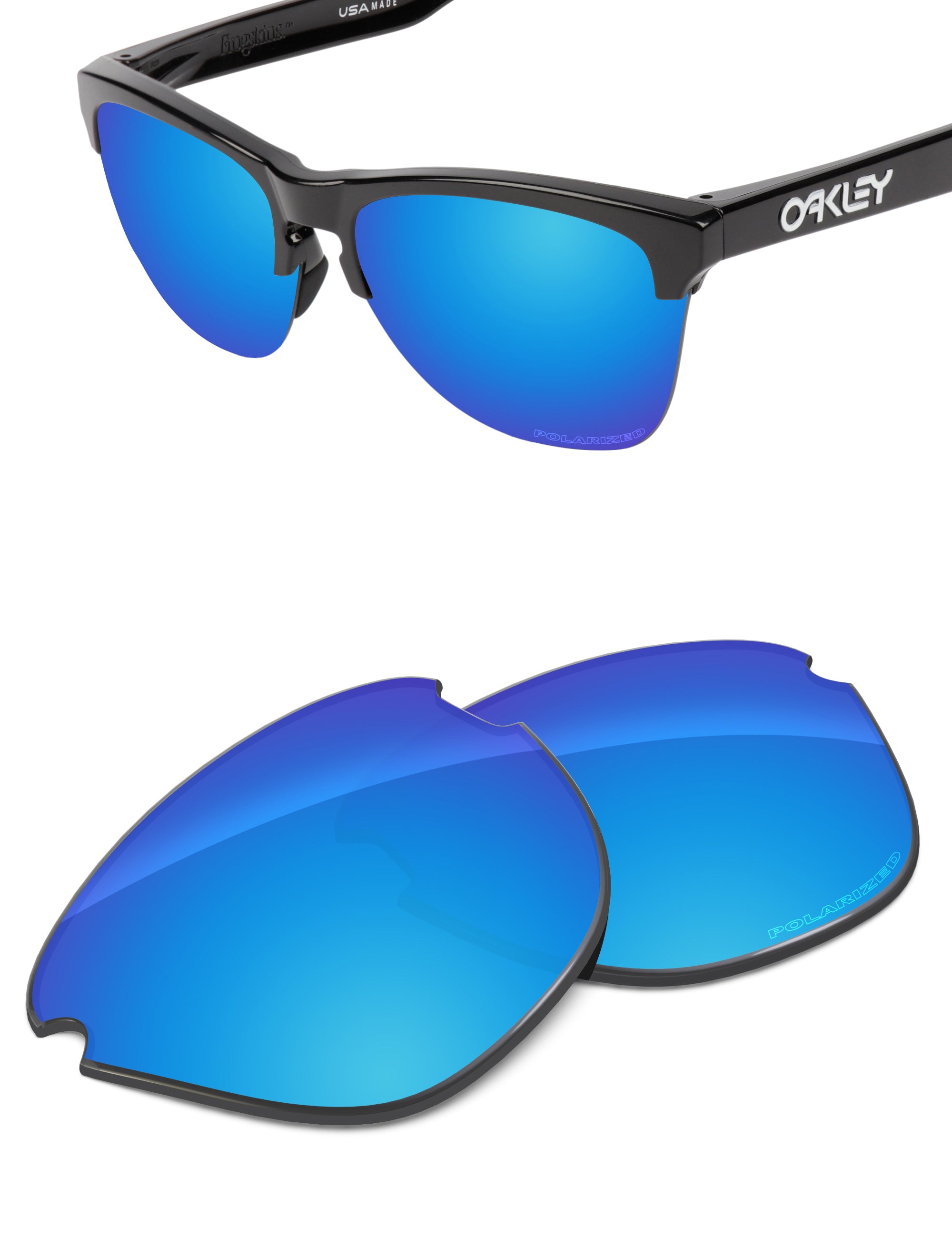 Sky Blue FlashMirror™-Polarized