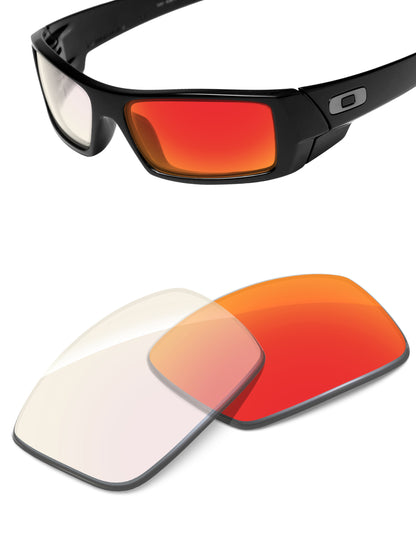 Fire Red FlashMirror™ Photochromic-Non-Polarized