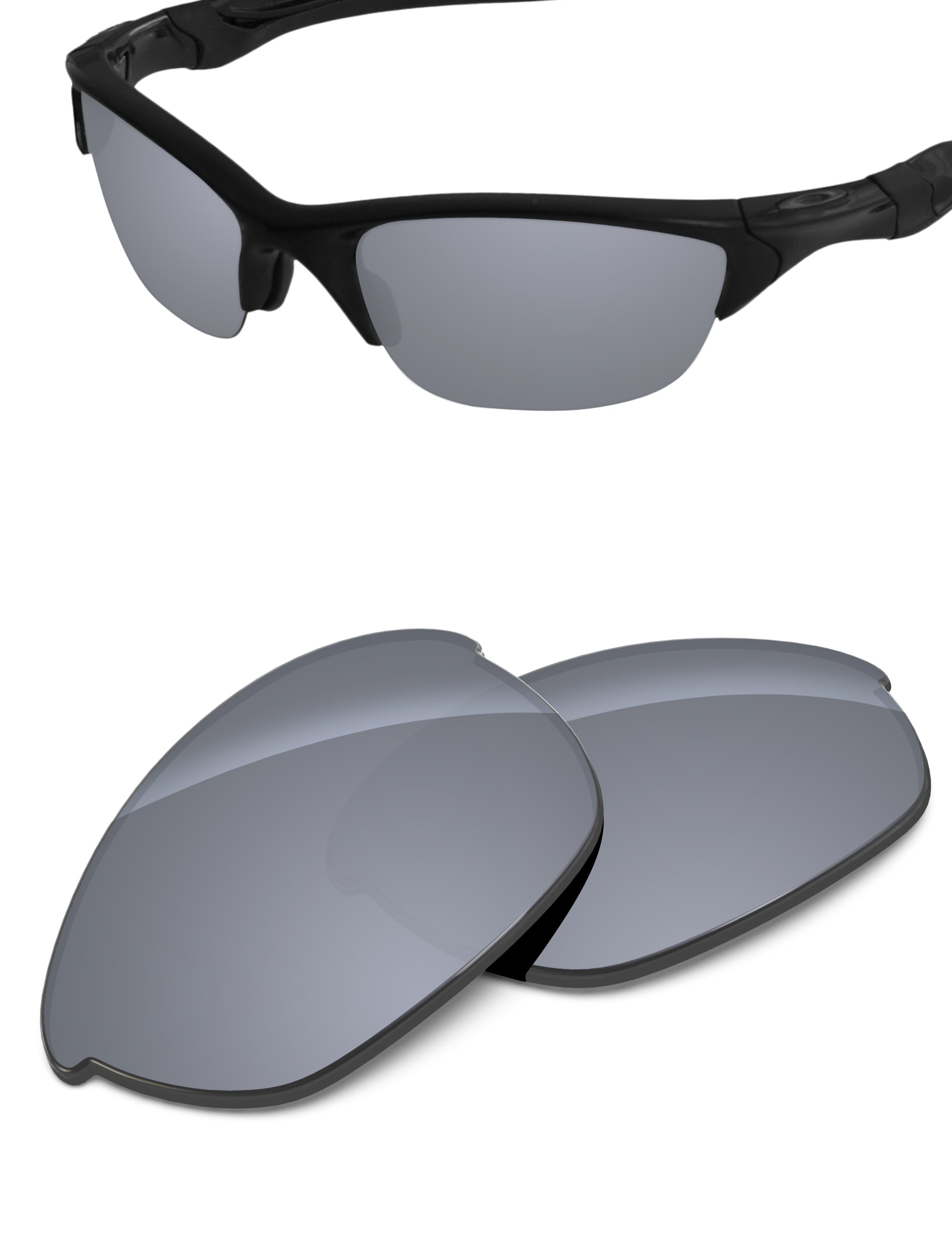 Silver Metallic FlashMirror™-Non-Polarized