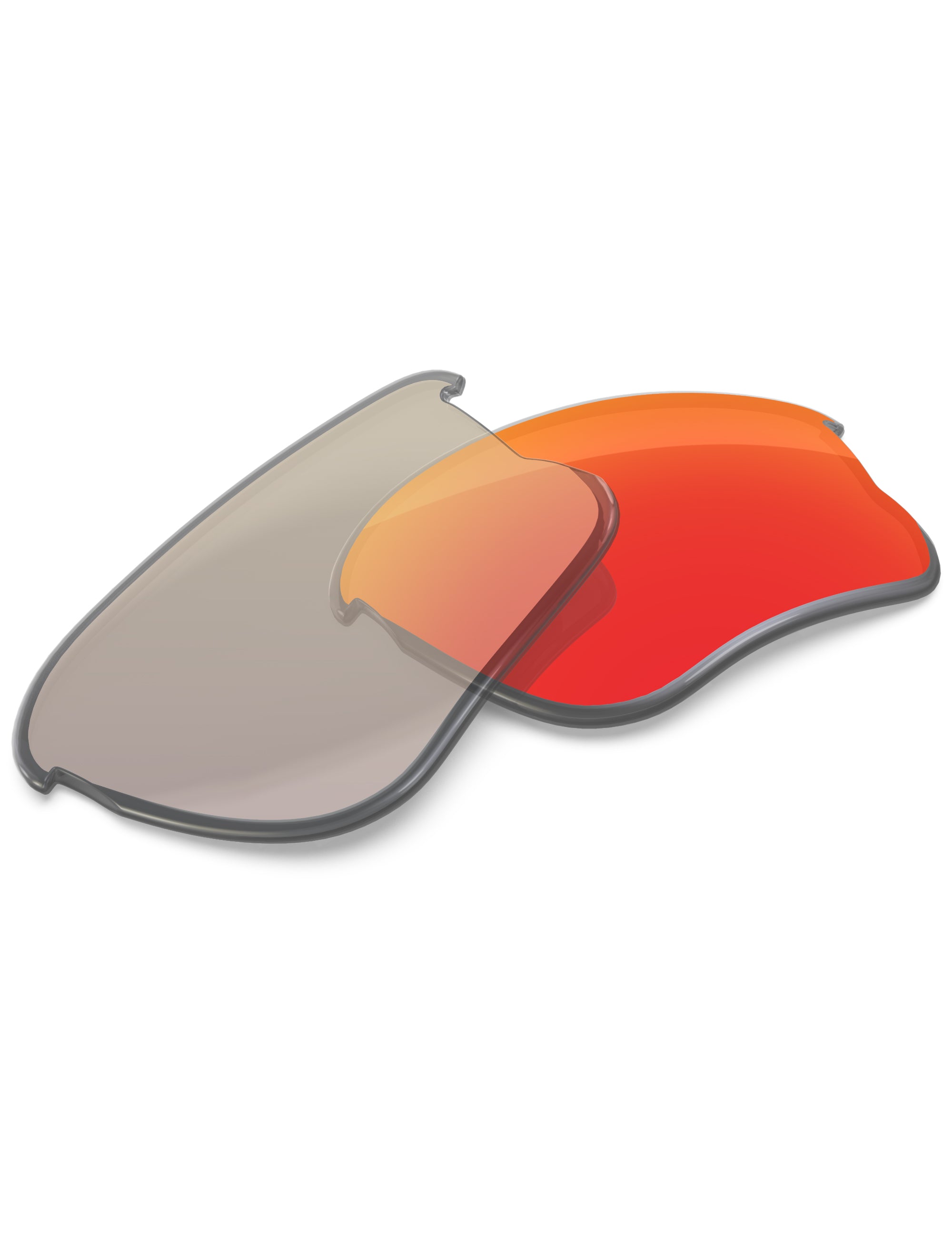 Fire Red FlashMirror™ Photochromic-Non-Polarized