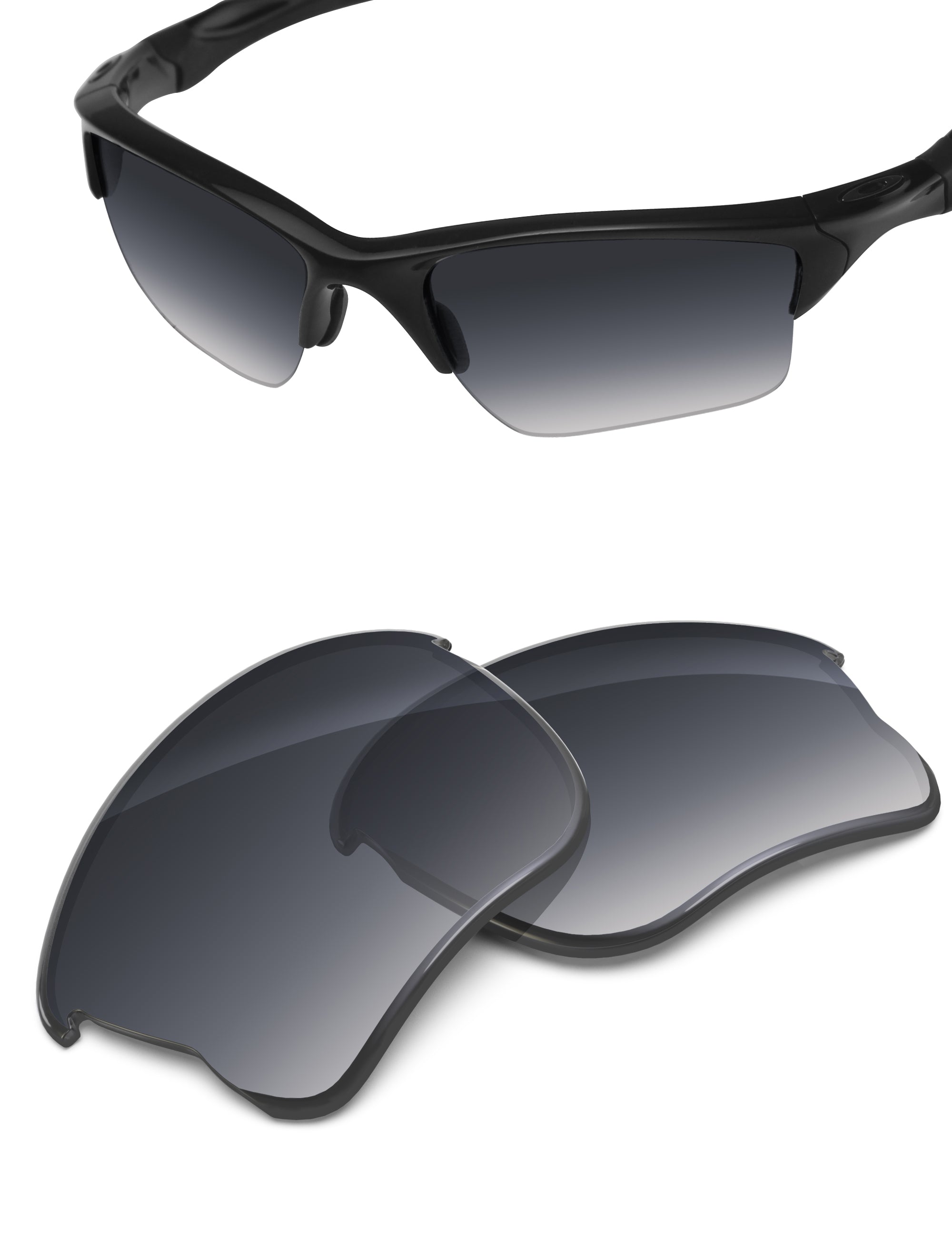 Gray Gradient-Non-Polarized
