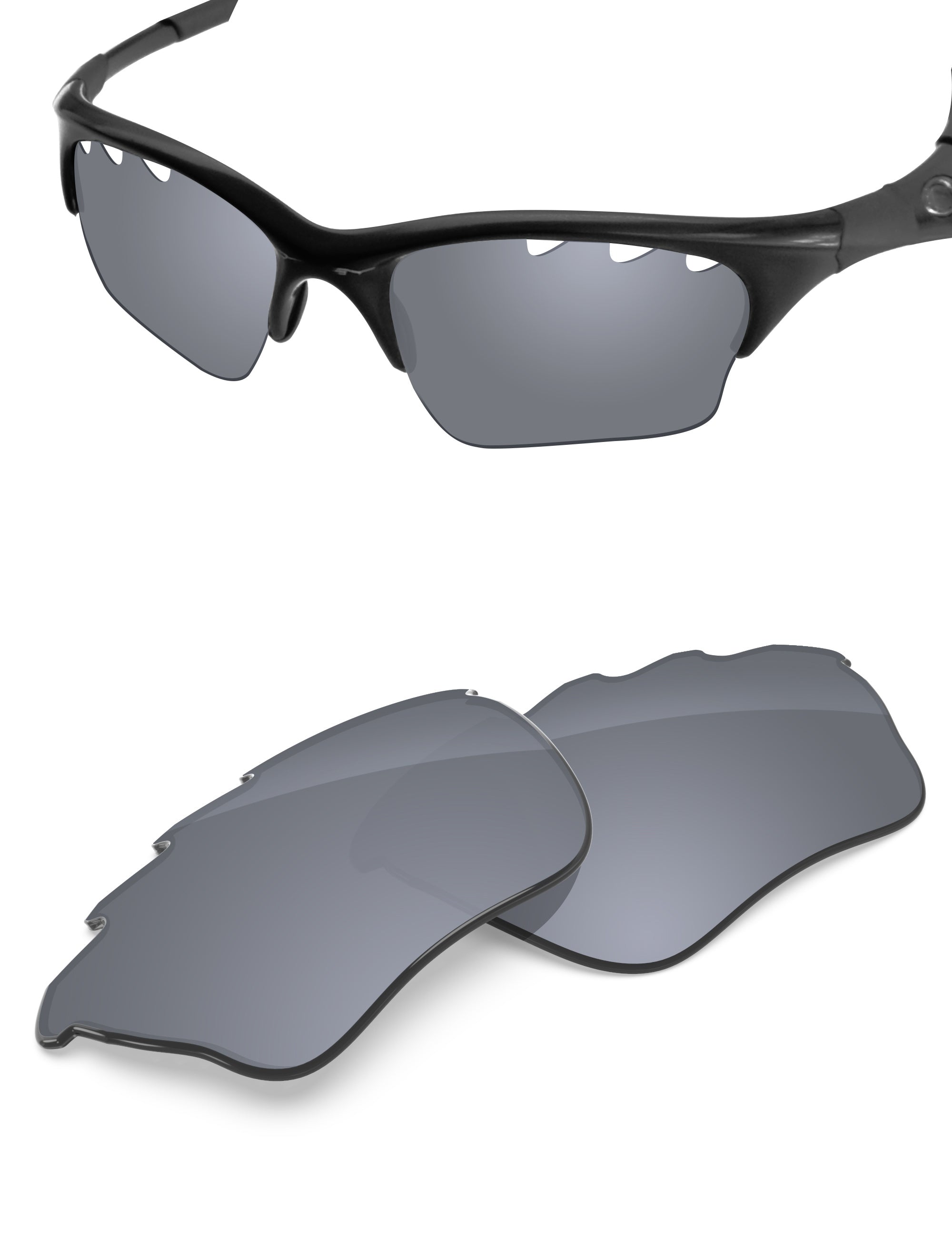 Silver Metallic FlashMirror™-Non-Polarized