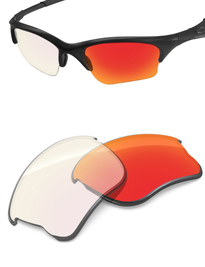 Fire Red FlashMirror™ Photochromic-Non-Polarized