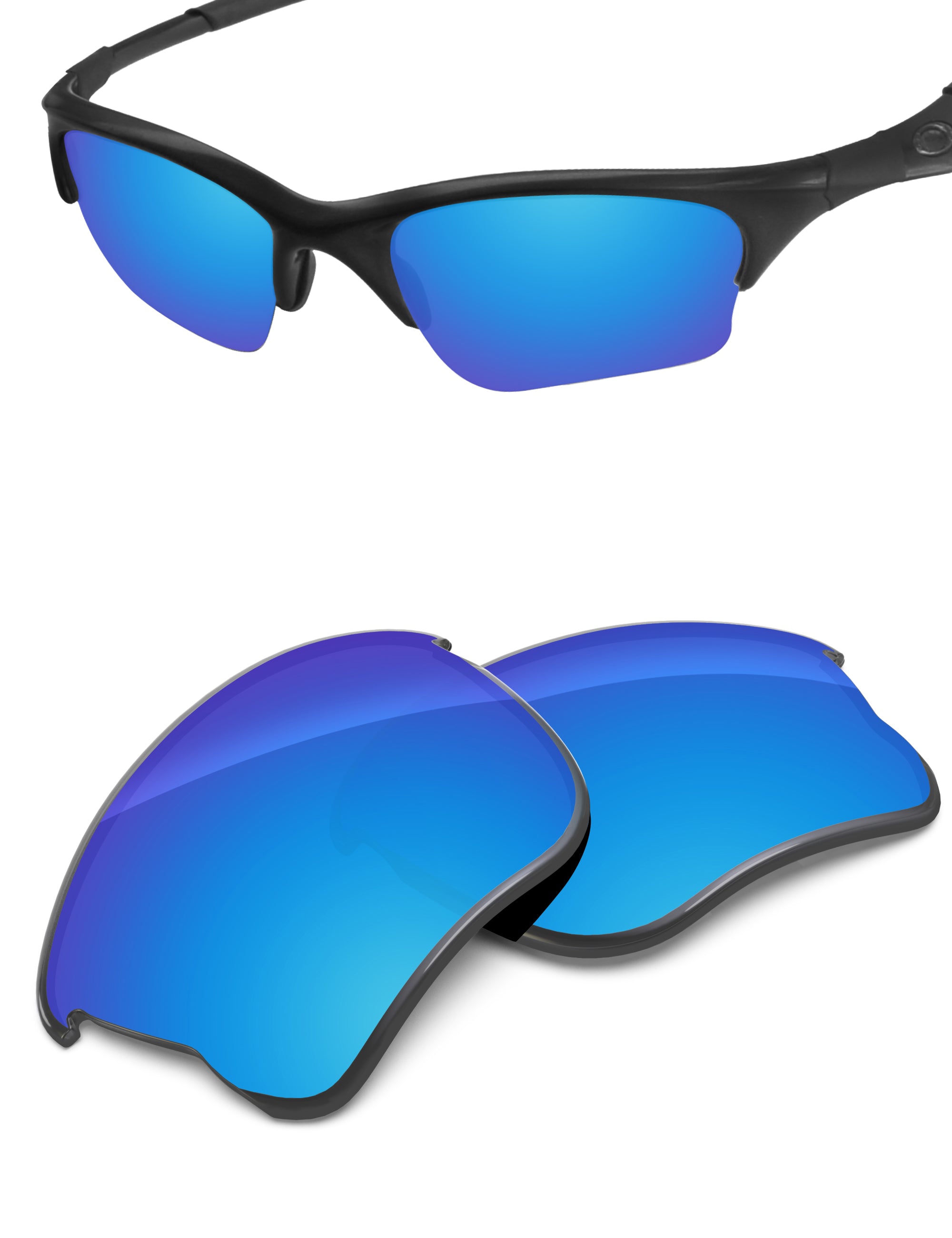 Sky Blue FlashMirror™-Non-Polarized