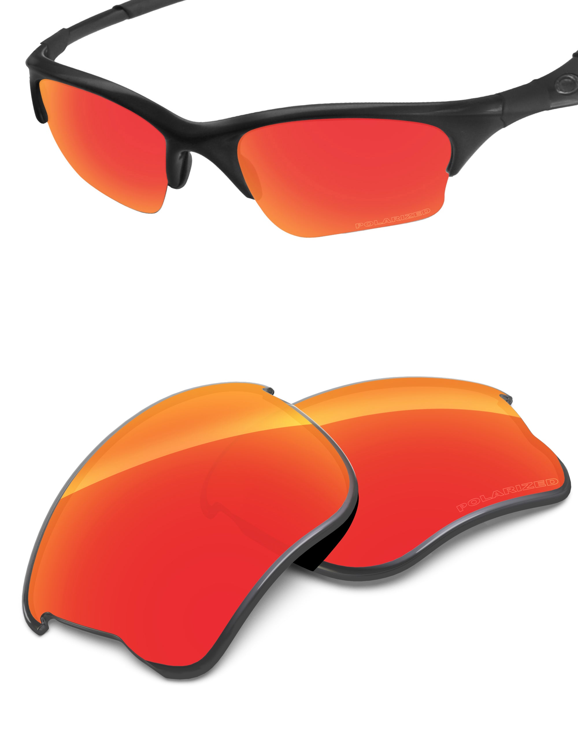 Fire Red FlashMirror™-Polarized