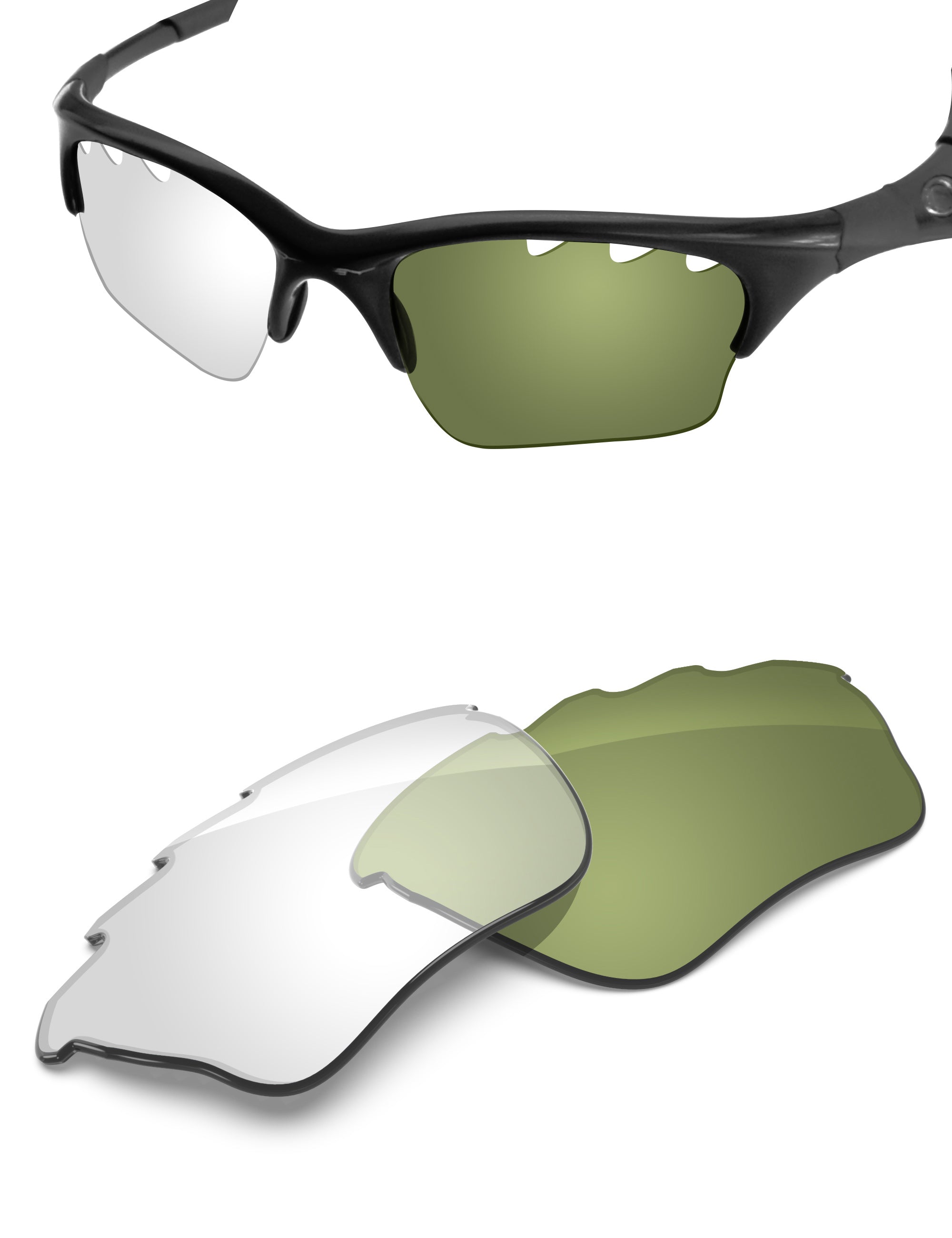 Adapt Green Photochromic Blue Light Blocking-Non-Polarized