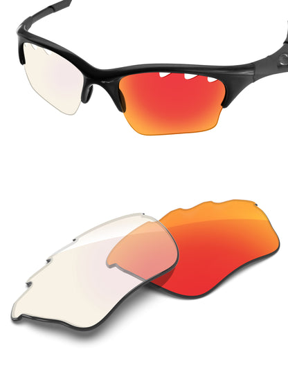 Fire Red FlashMirror™ Photochromic-Non-Polarized